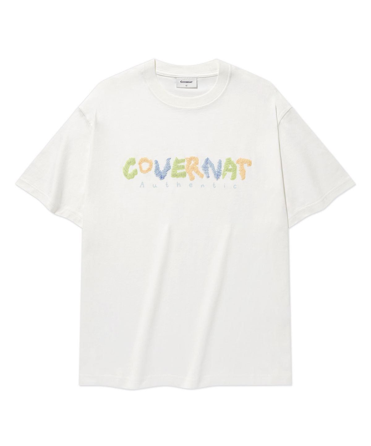 커버낫(COVERNAT) 두들 로고 그래픽 티셔츠 White