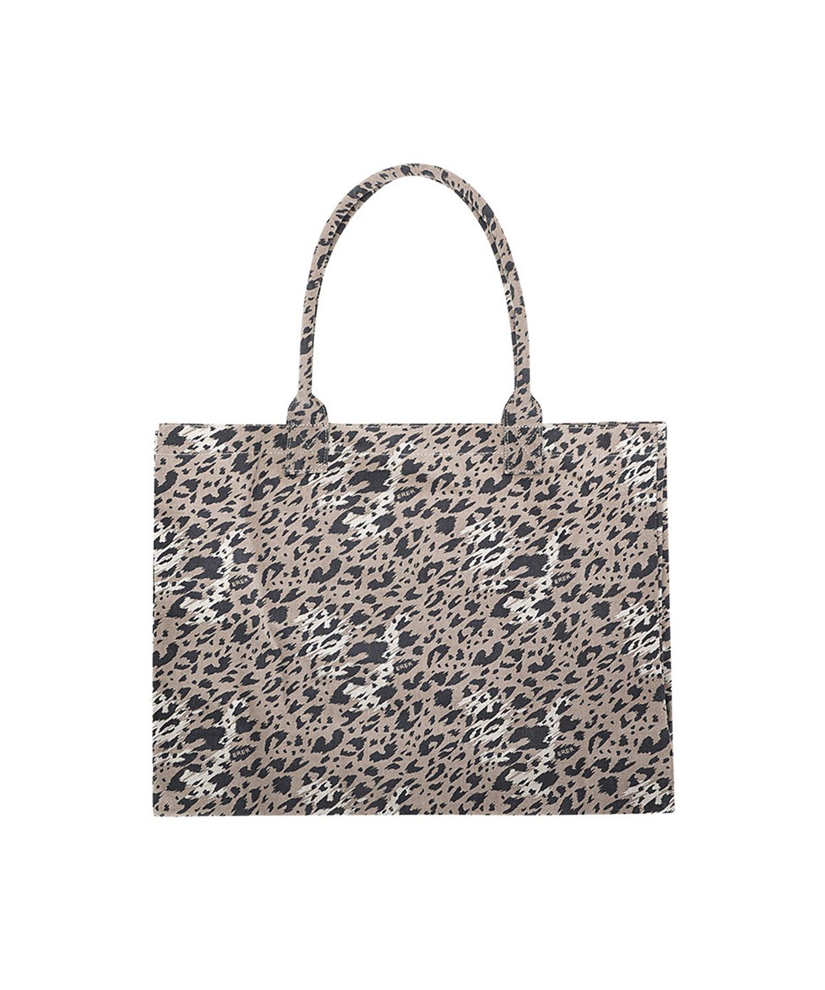 에르에르(ERER) Signature leopard eco bag Brown