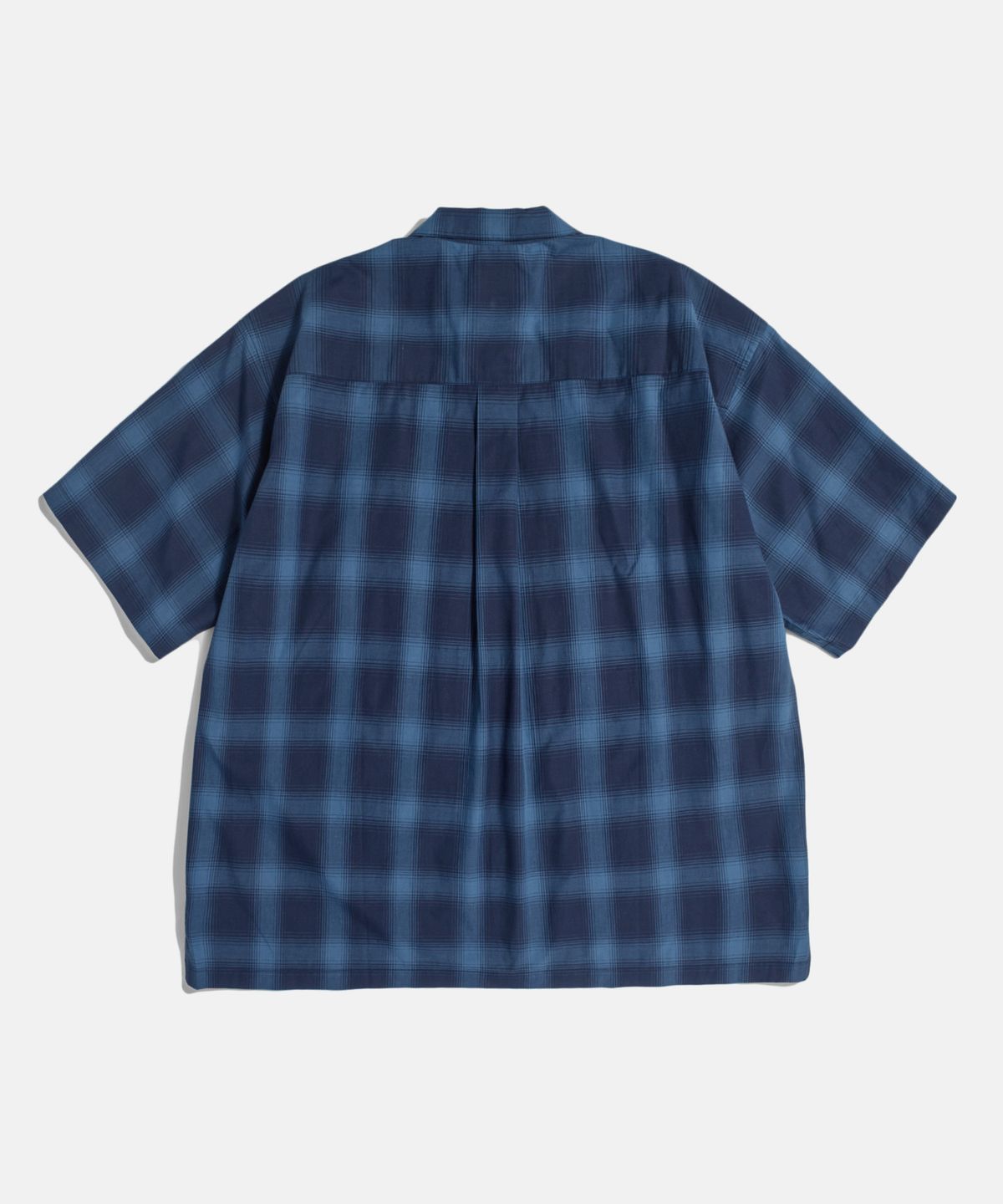 에스피오나지(ESPIONAGE) 2 Pocket S/S Work Shirt Indigo Ombre