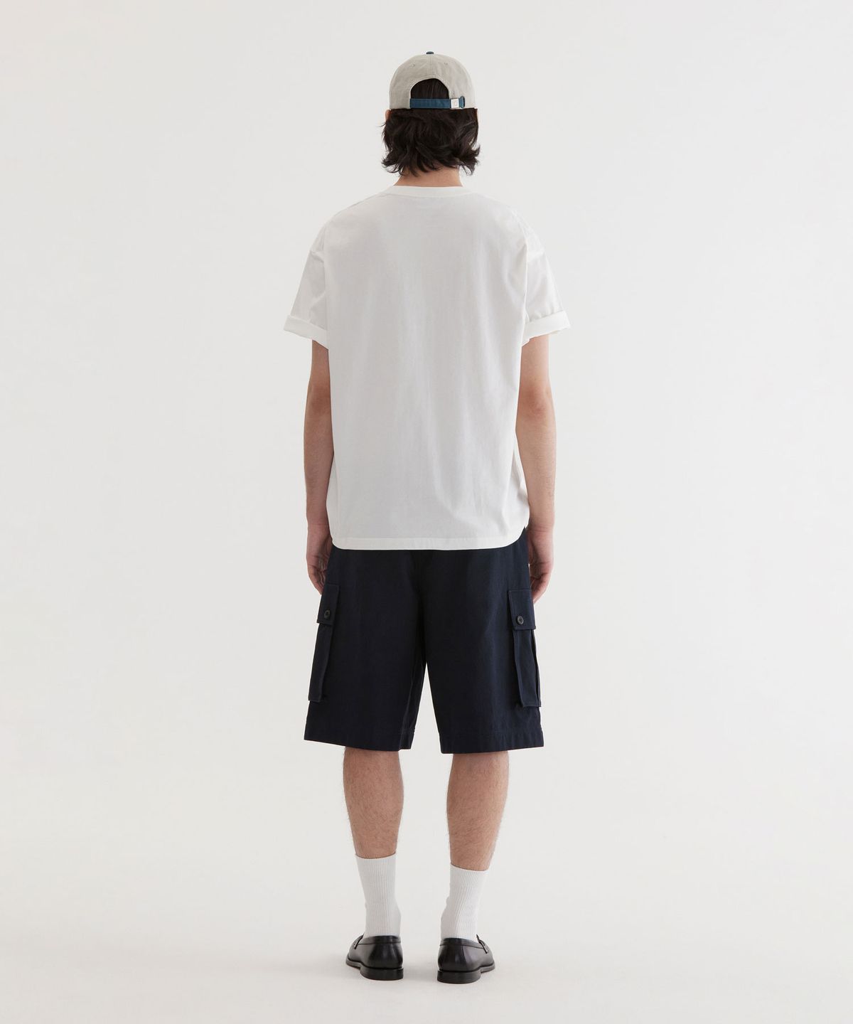 커버낫(COVERNAT) 베이직 포켓 티셔츠 White