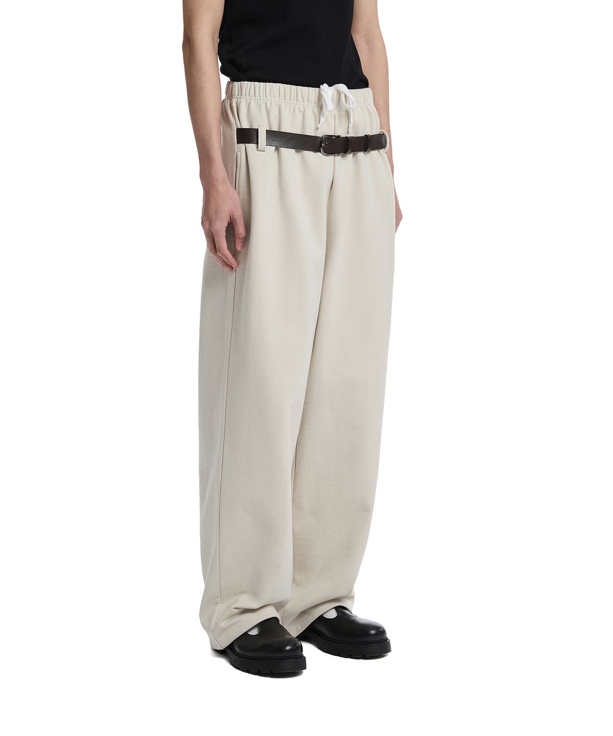 트렁크프로젝트(TRUNK PROJECT) Belted Lounge Pants_Ivory