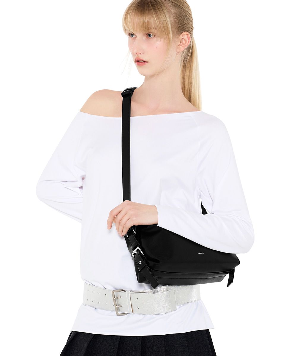 韓国【STAND OIL】Mushy Square Bag マッシュスクエアバック Mushy Bag · マッシュバッグ (ブラック) – Stand Oil Japan