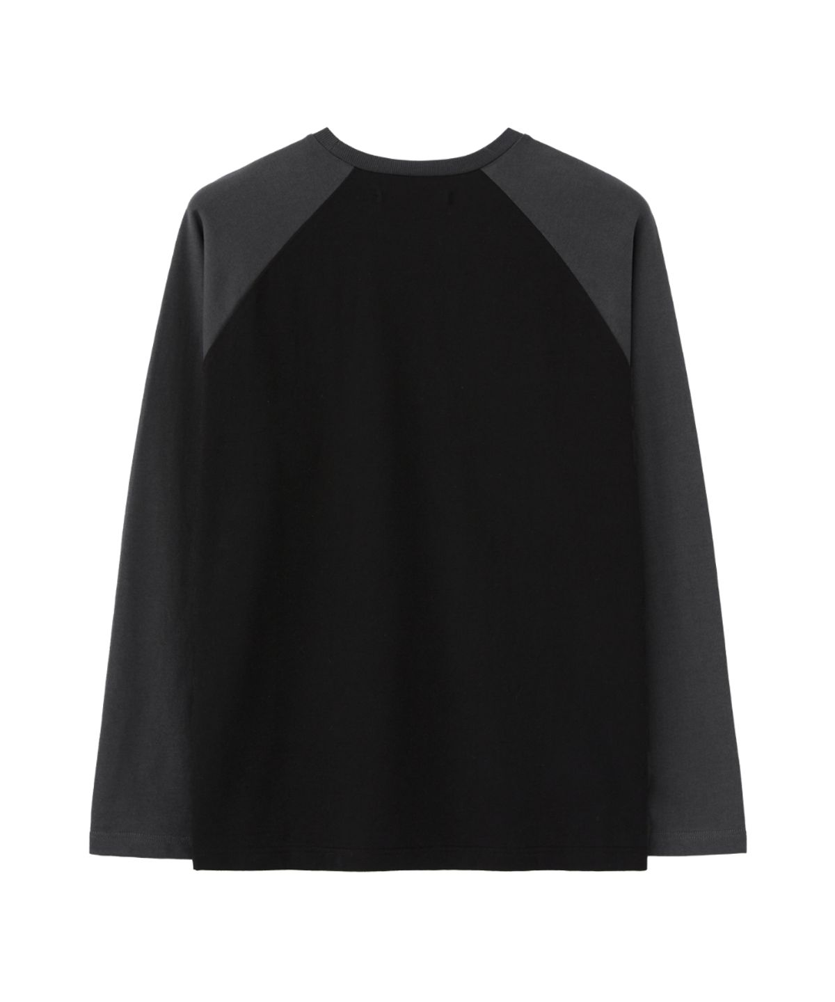 메종미네드(MAISON MINED) DOODLE RAGLAN LONG SLEEVE TEE BLACK