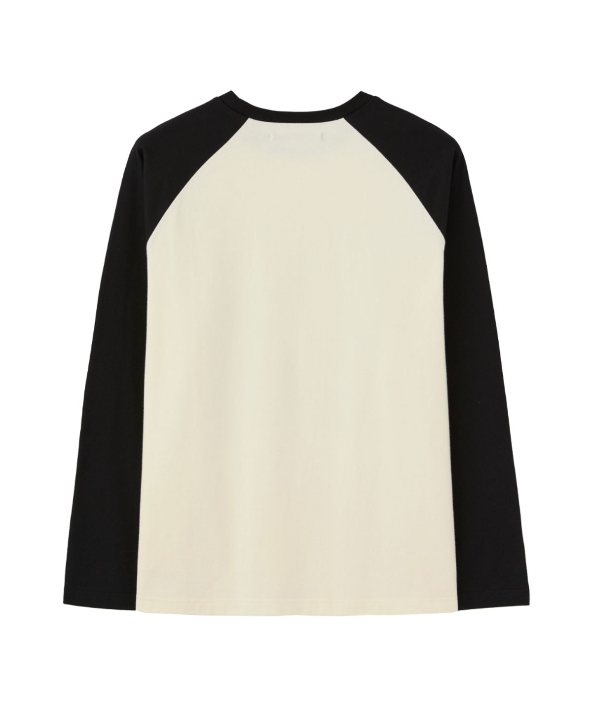 메종미네드(MAISON MINED) DOODLE RAGLAN LONG SLEEVE TEE CREAM