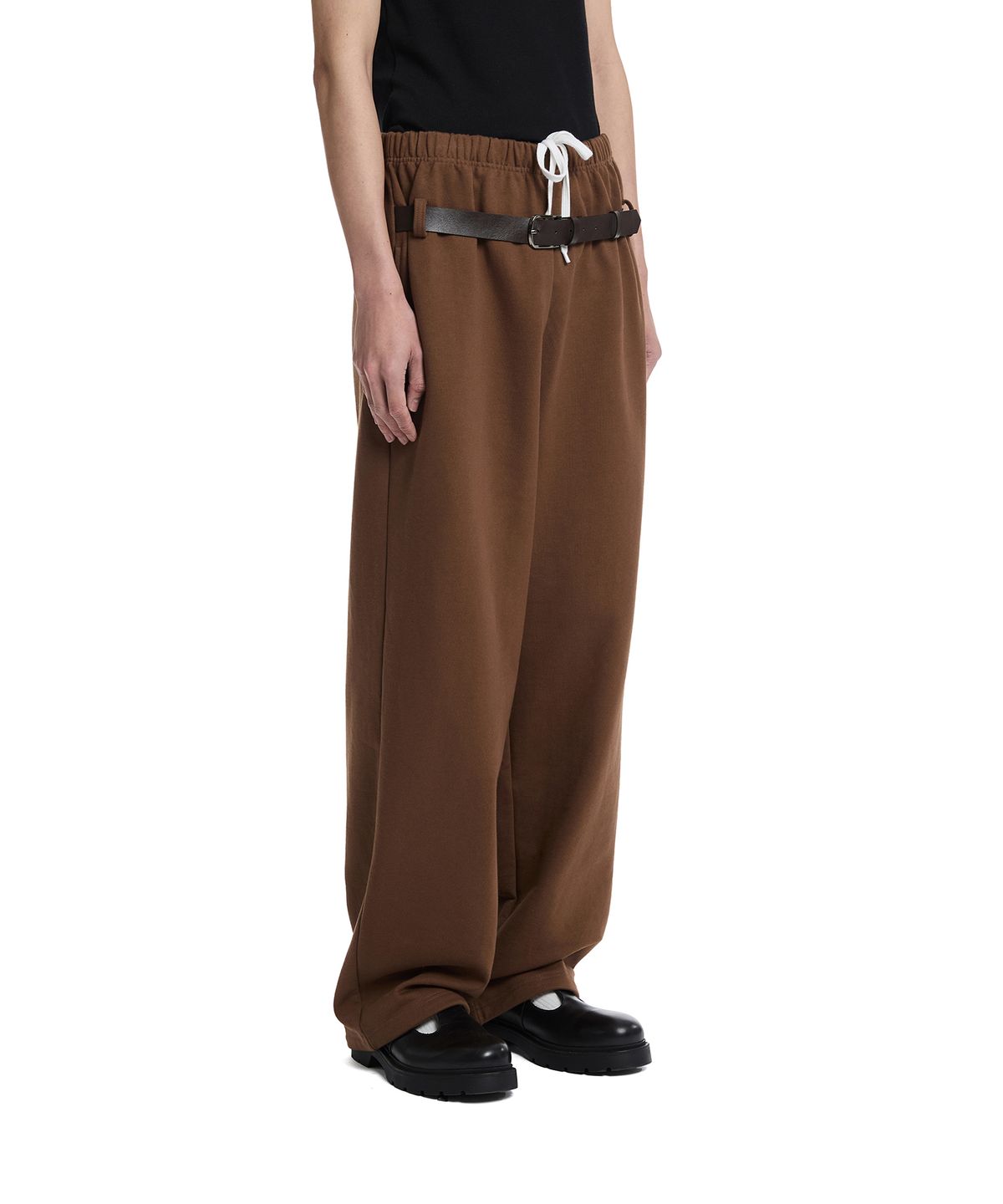 트렁크프로젝트(TRUNK PROJECT) Belted Lounge Pants_Brown