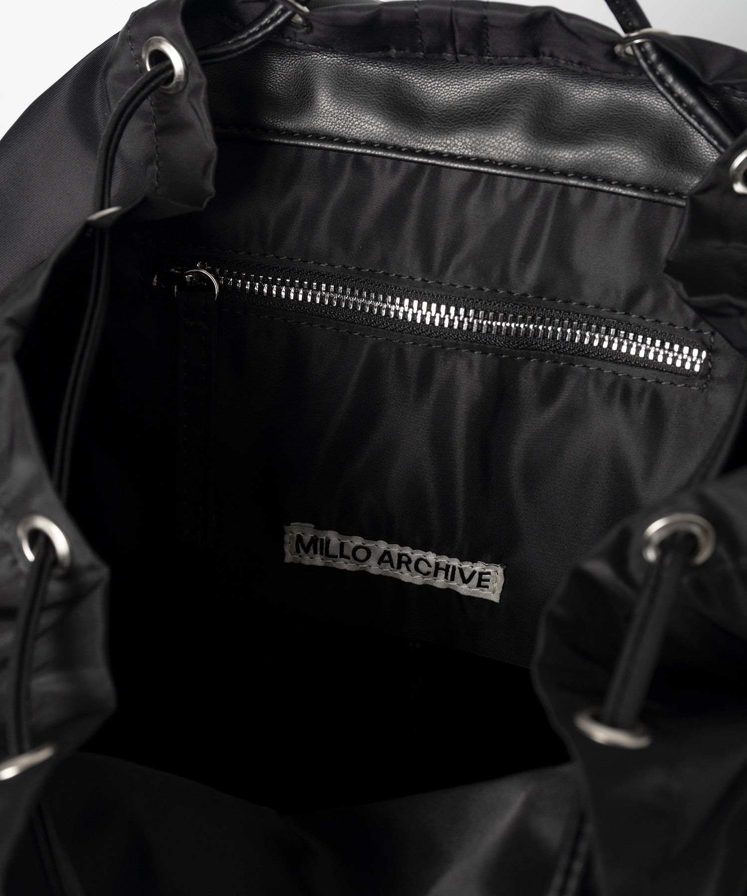 [MILLO ARCHIVE] Parts Ruck Sack BK / 税込み MUSINSA | MILLO ARCHIVE Parts Ruck Sack [Black]