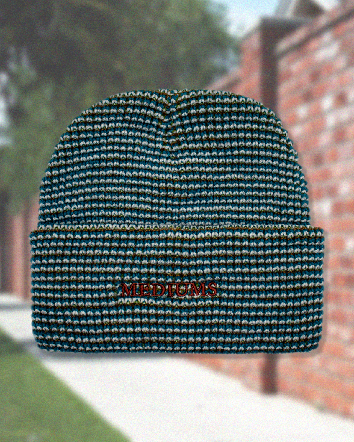 미디엄스(MEDIUMS) Waffle Beanie - Green (와플 비니)