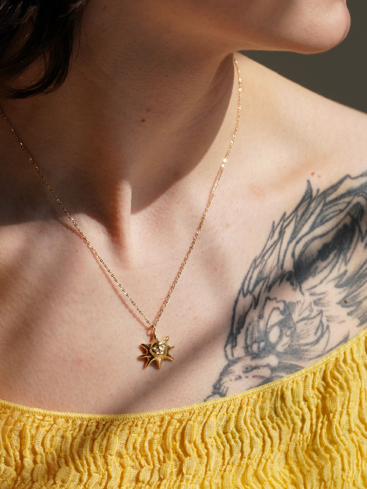 오버그레이(OVERGREY) Baby Apollo Necklace - Gold