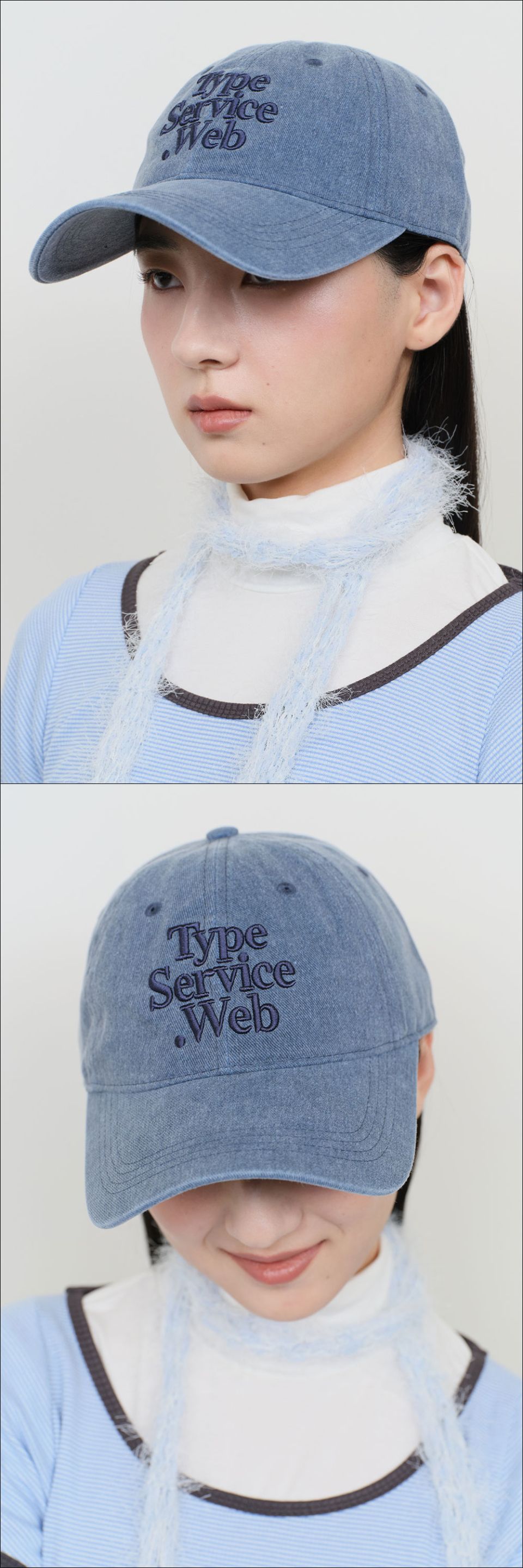 타입서비스(TYPESERVICE) Typeservice Web Cap [Dark Blue