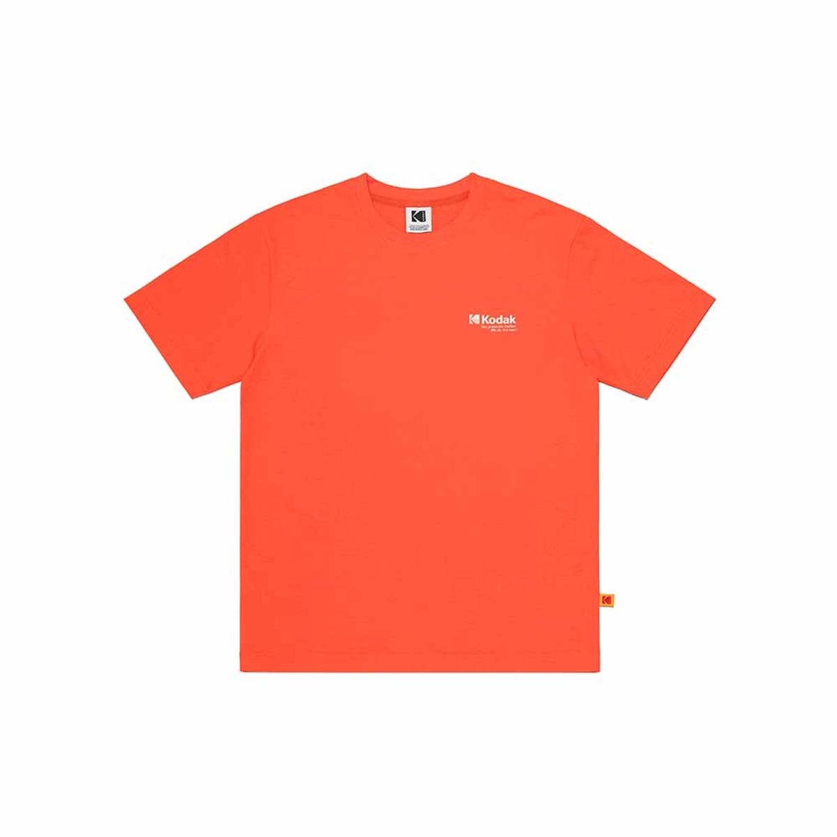 코닥(KODAK) 에어크롬 소로나 반팔 티셔츠 ORANGE