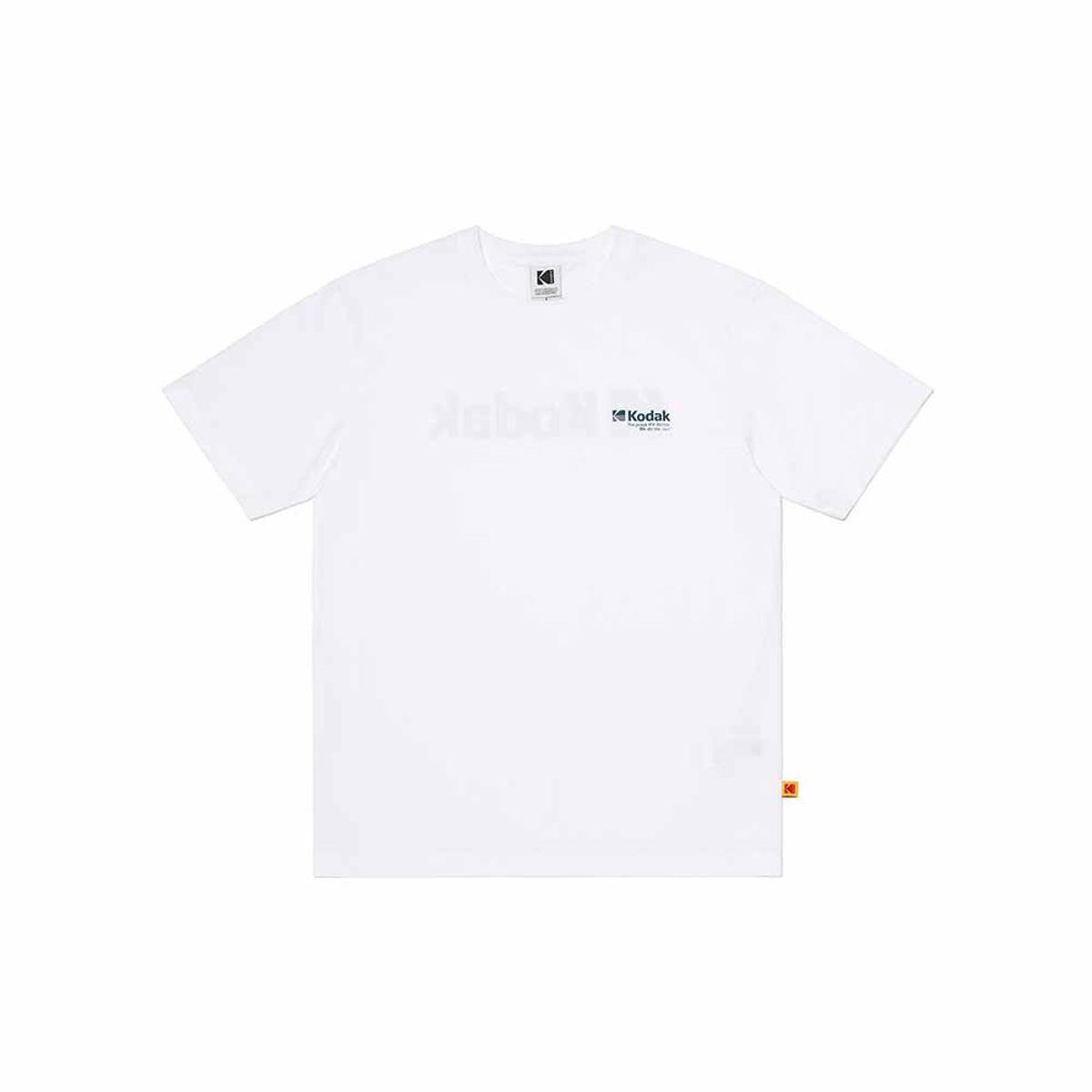 코닥(KODAK) 에어크롬 소로나 반팔 티셔츠 WHITE