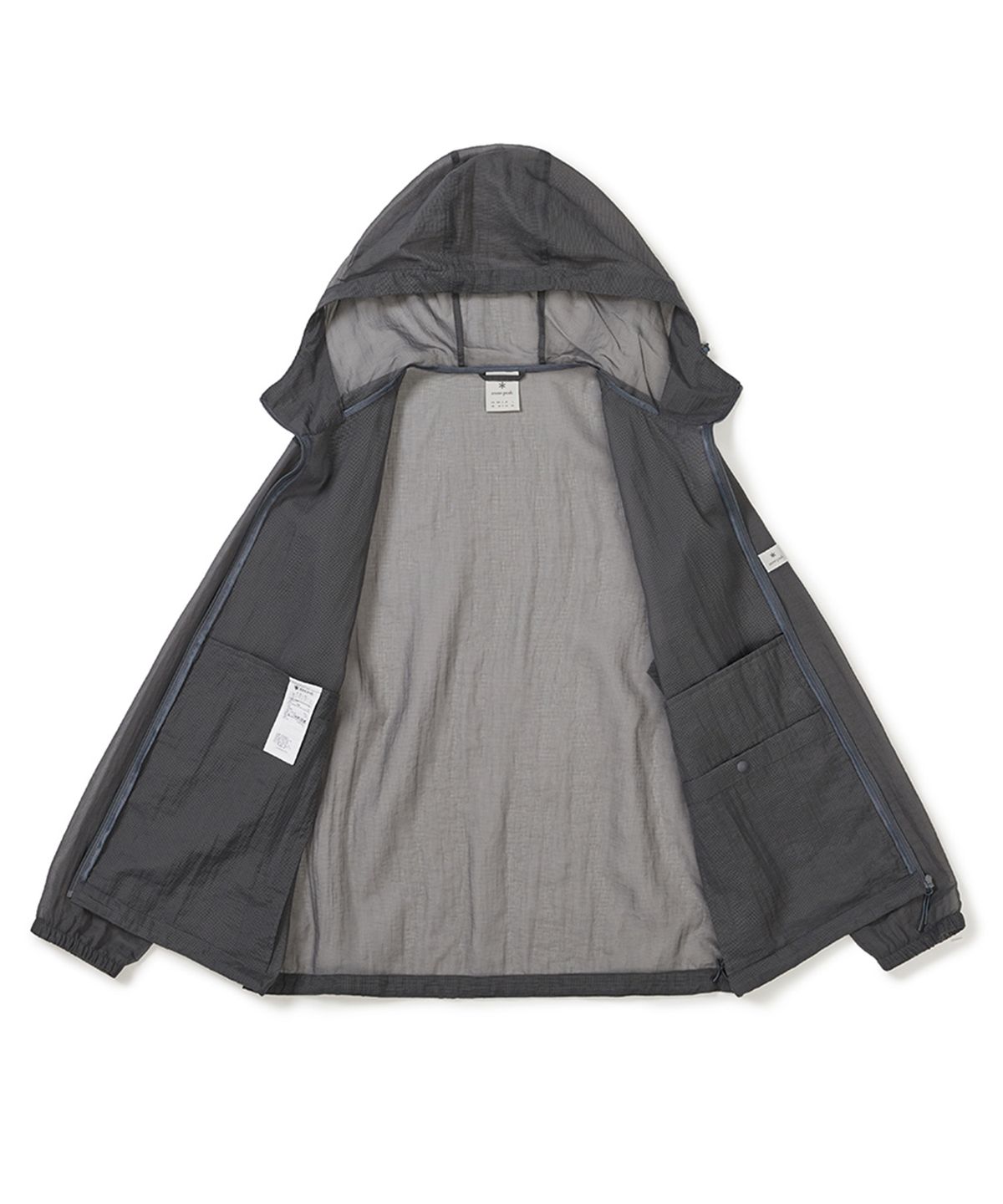 스노우피크 어패럴(SNOWPEAK APPAREL) 메쉬 방충 바람막이 (S25MMTWB72) Dark Gray