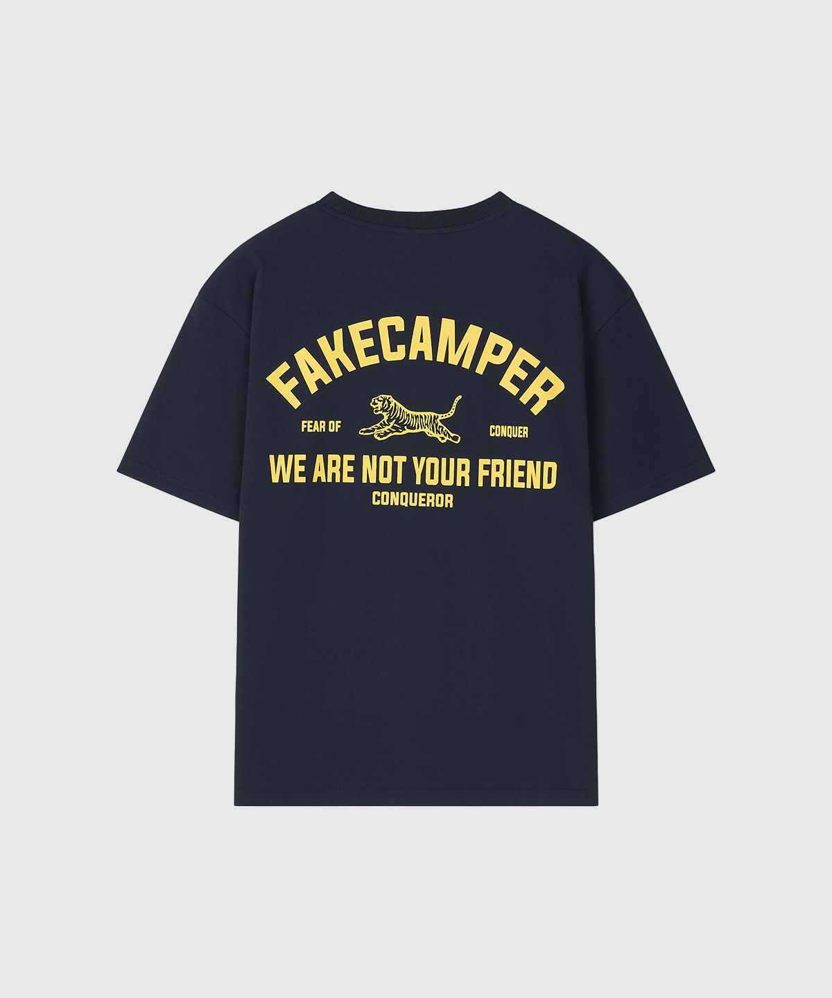페이크캠퍼(FAKE CAMPER) 타이거 오리지널 빈티지 반팔티셔츠 [NAVY]