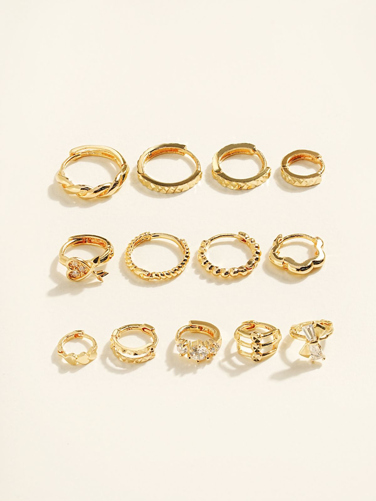 미니멀피어싱(MINIMALPIERCING) 14K 블링 원터치 링 귀걸이 모음전