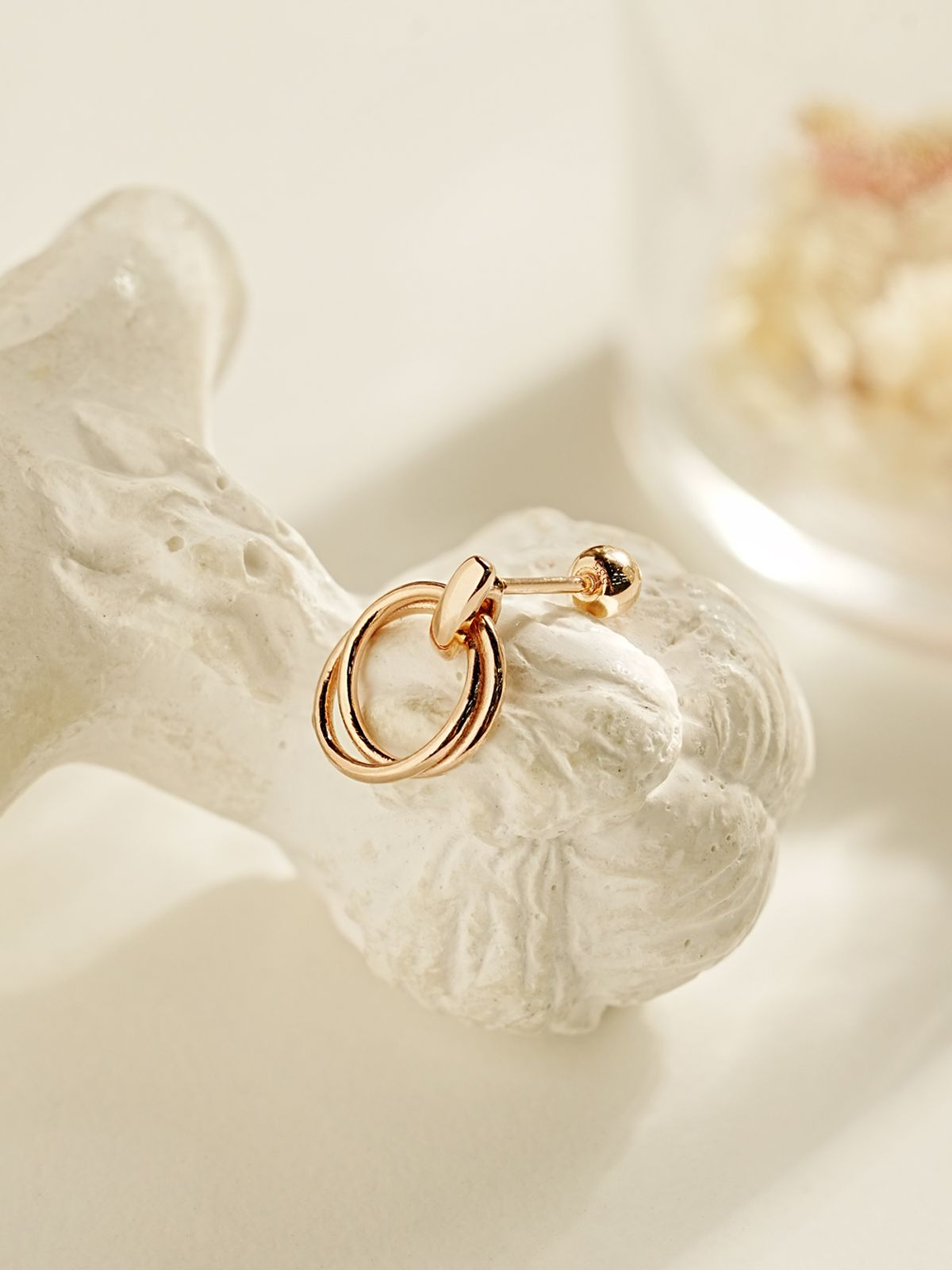 미니멀피어싱(MINIMALPIERCING) 14K 코리올리 피어싱 귀걸이