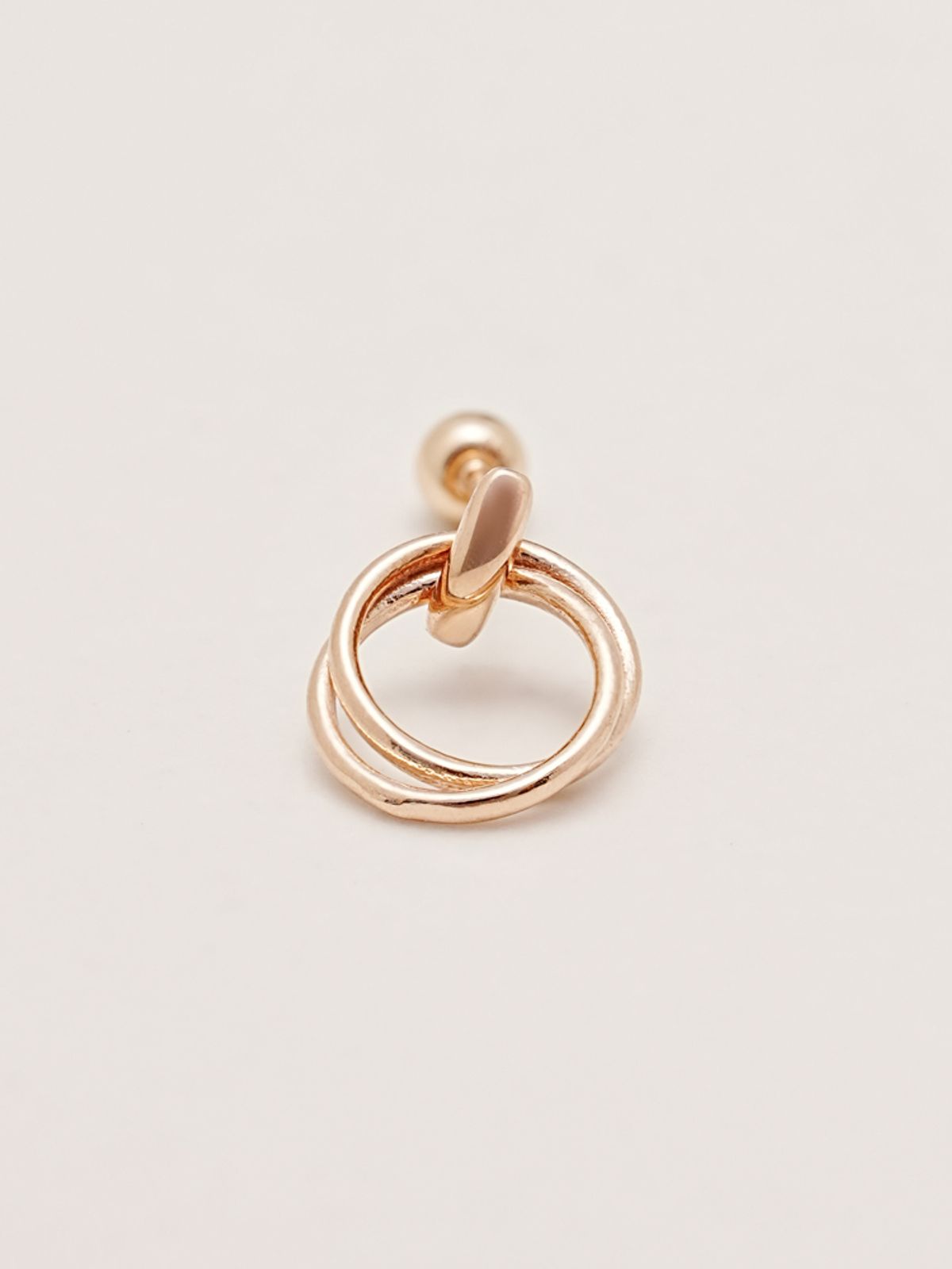 미니멀피어싱(MINIMALPIERCING) 14K 코리올리 피어싱 귀걸이