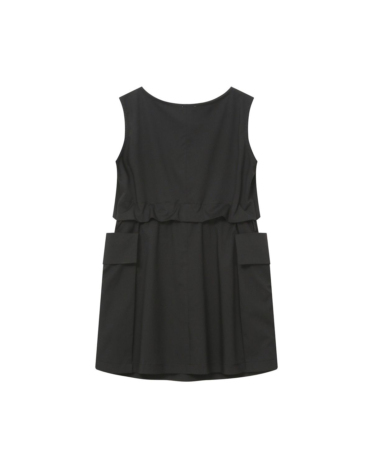미세키서울(MISEKI SEOUL) Pocket shirts one piece BLACK