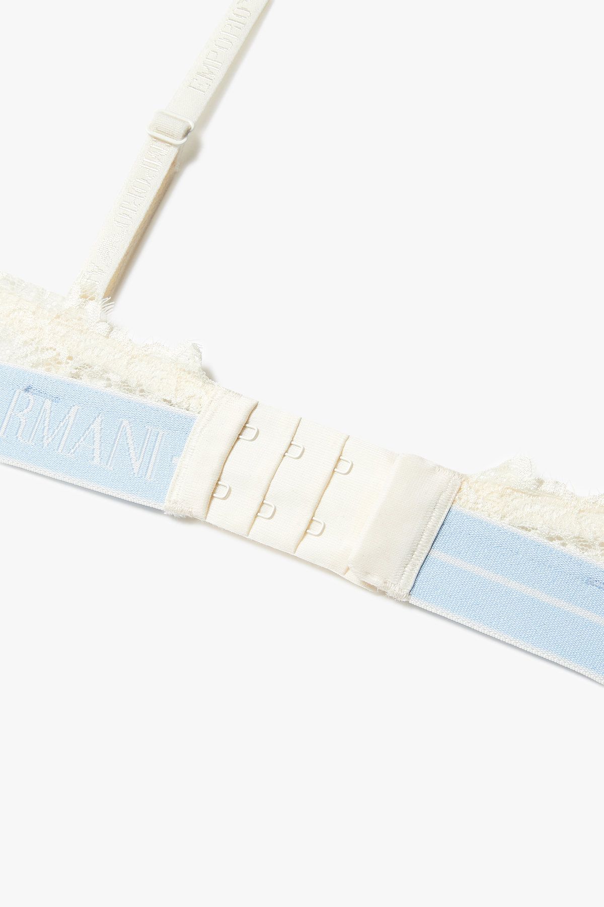 엠포리오 아르마니 언더웨어(EMPORIO ARMANI UNDERWEAR) 여성 스트라이프 볼륨 푸쉬업 브라 _아이보리 0825185529
