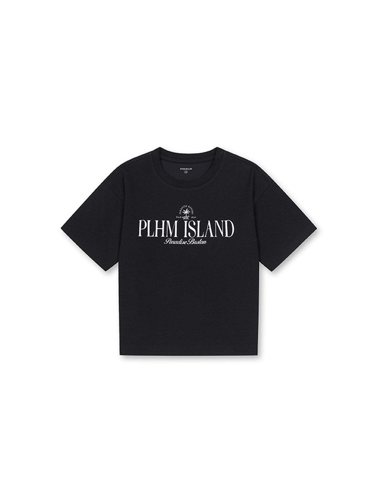 폴햄키즈(POLHAM KIDS) 여아) 폴키베어 플레이티드 저지 그래픽 반팔티_PKF2TS2832