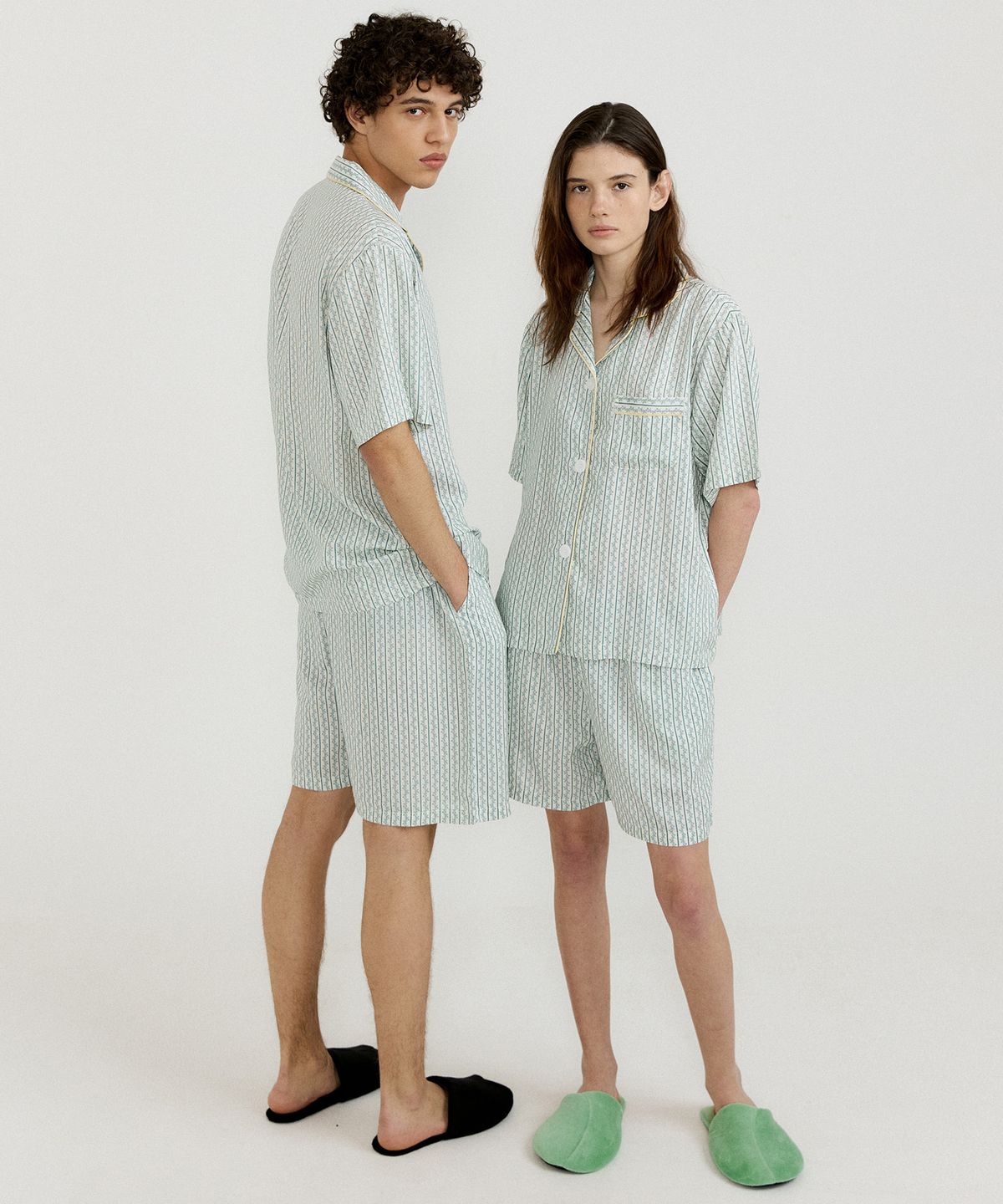 조스라운지(JO'S LOUNGE) [모달100] (couple) Summer Short Pajama Set
