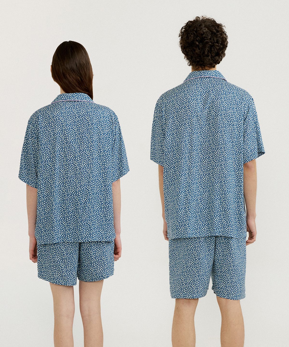 조스라운지(JO'S LOUNGE) [모달100] (couple) Kate Short Pajama Set