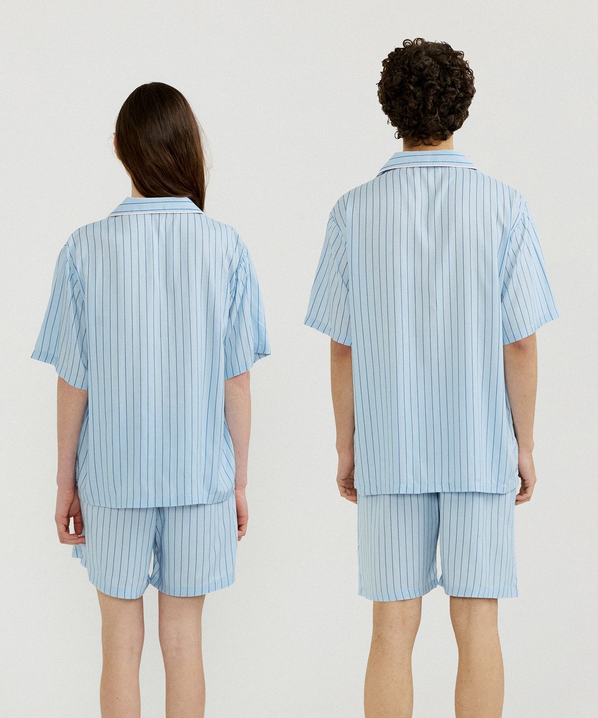 조스라운지(JO'S LOUNGE) [모달100] (couple) Rain Short Pajama Set