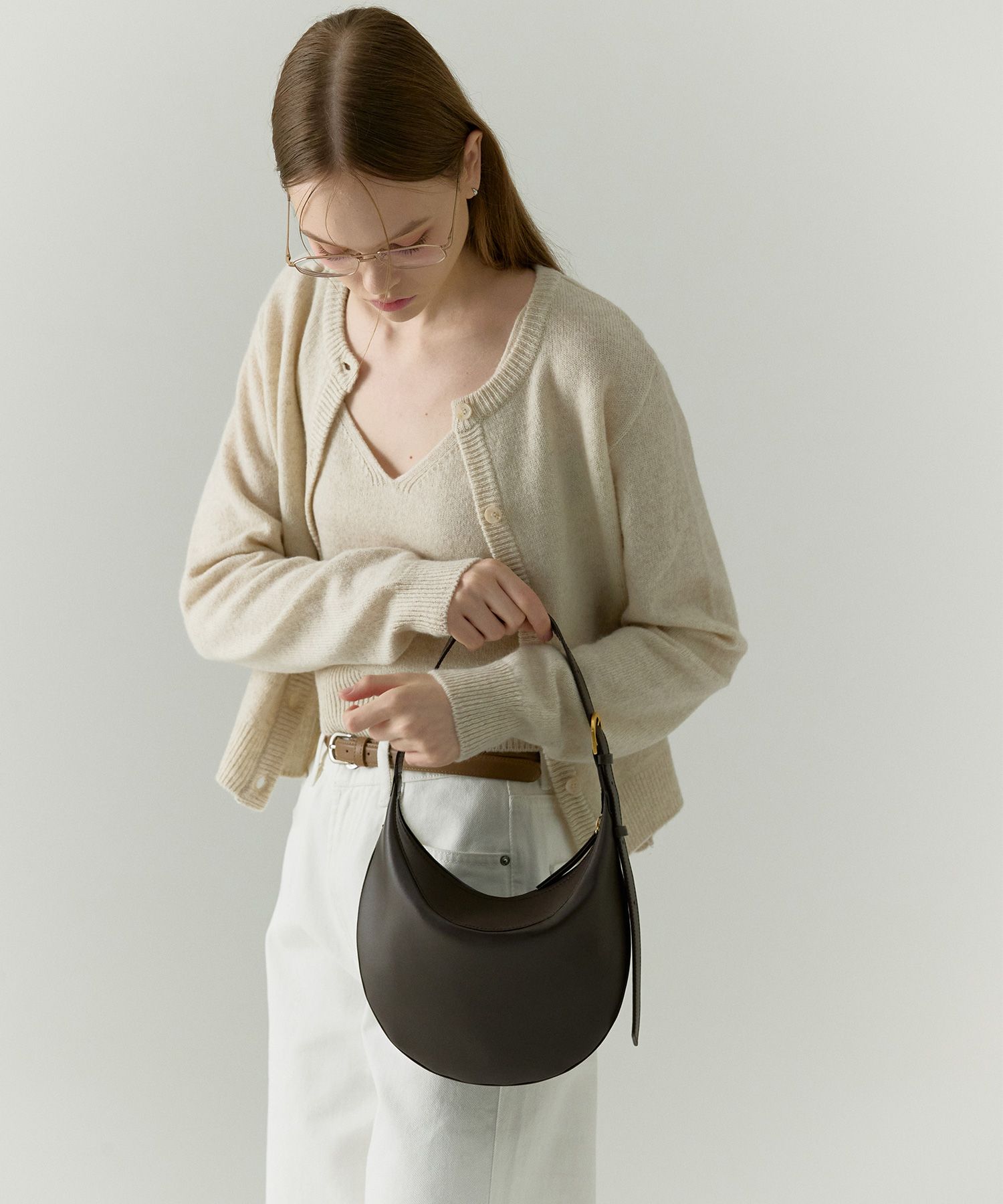 【OSTKAKA】送料・関税込★Knot Mini Hobo Bag MUSINSA | OSTKAKA Knut Mini Hobo Quilted Black