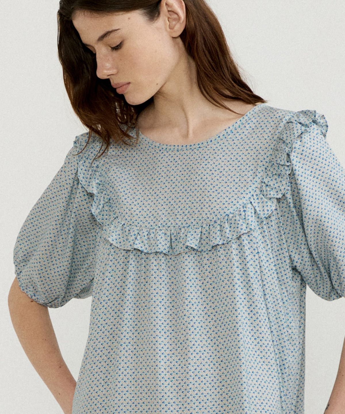 조스라운지(JO'S LOUNGE) [모달100] (w) Luna Short Sleeve One-piece