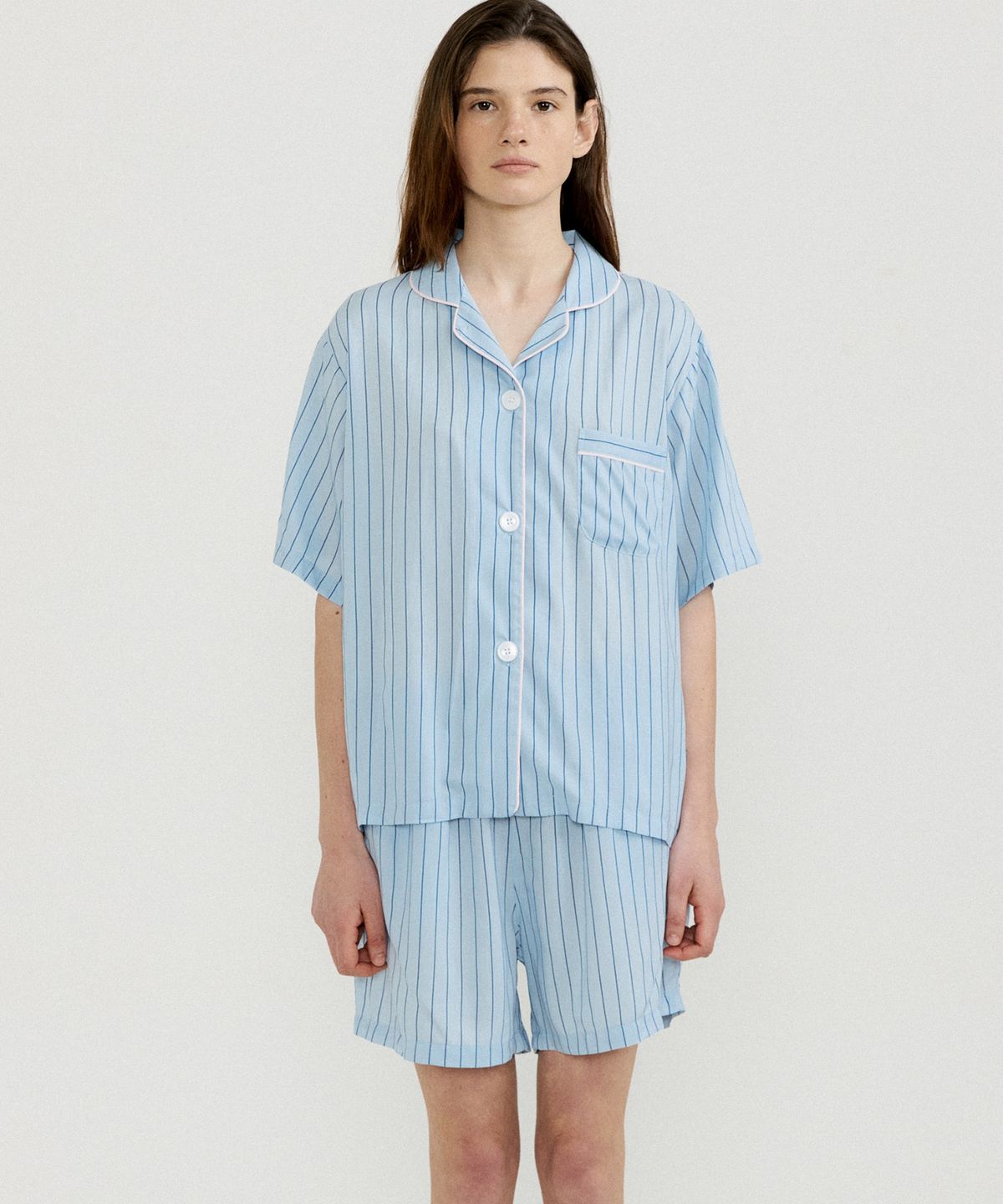 조스라운지(JO'S LOUNGE) [모달100] (w) Rain Short Pajama Set