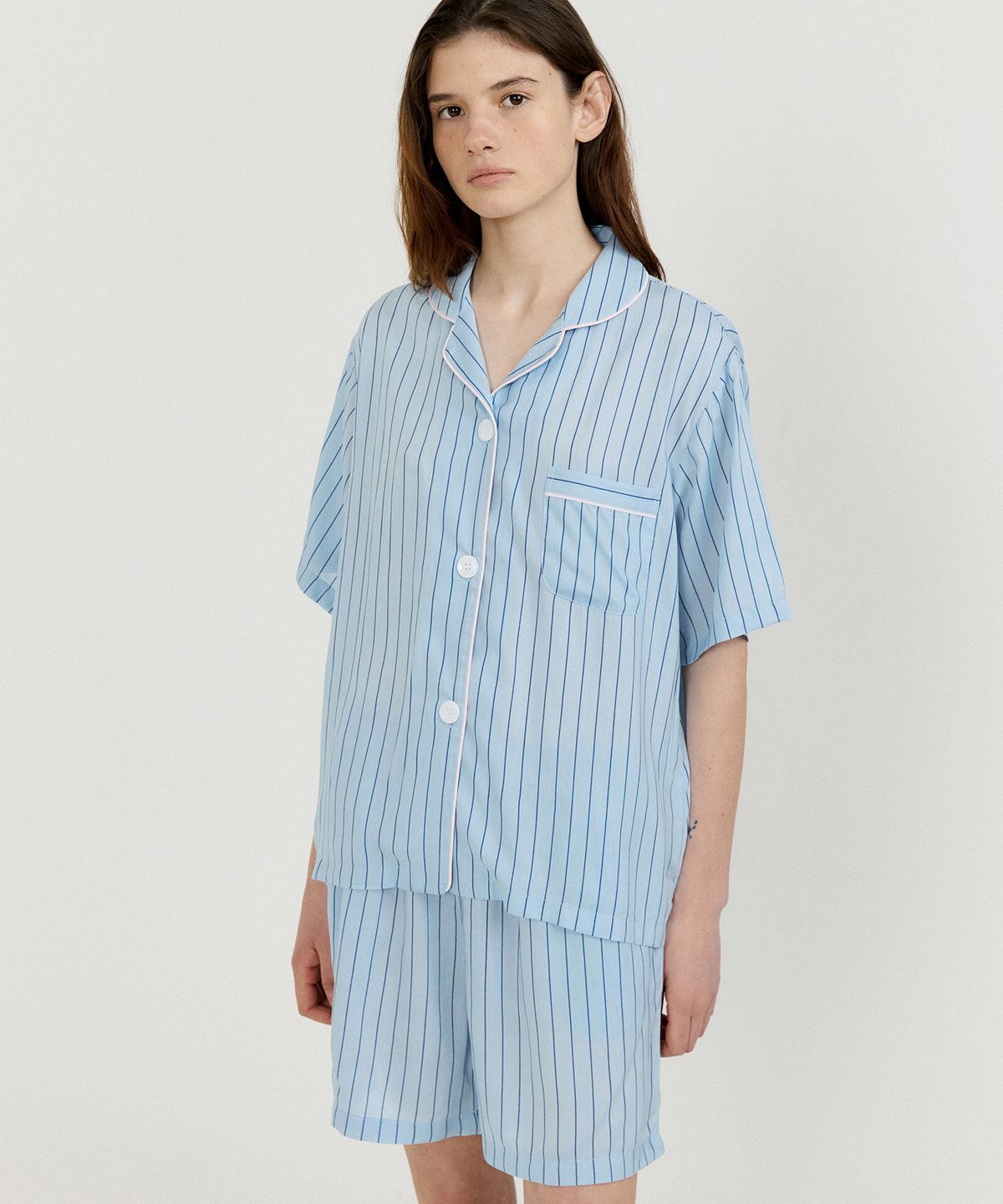 조스라운지(JO'S LOUNGE) [모달100] (w) Rain Short Pajama Set