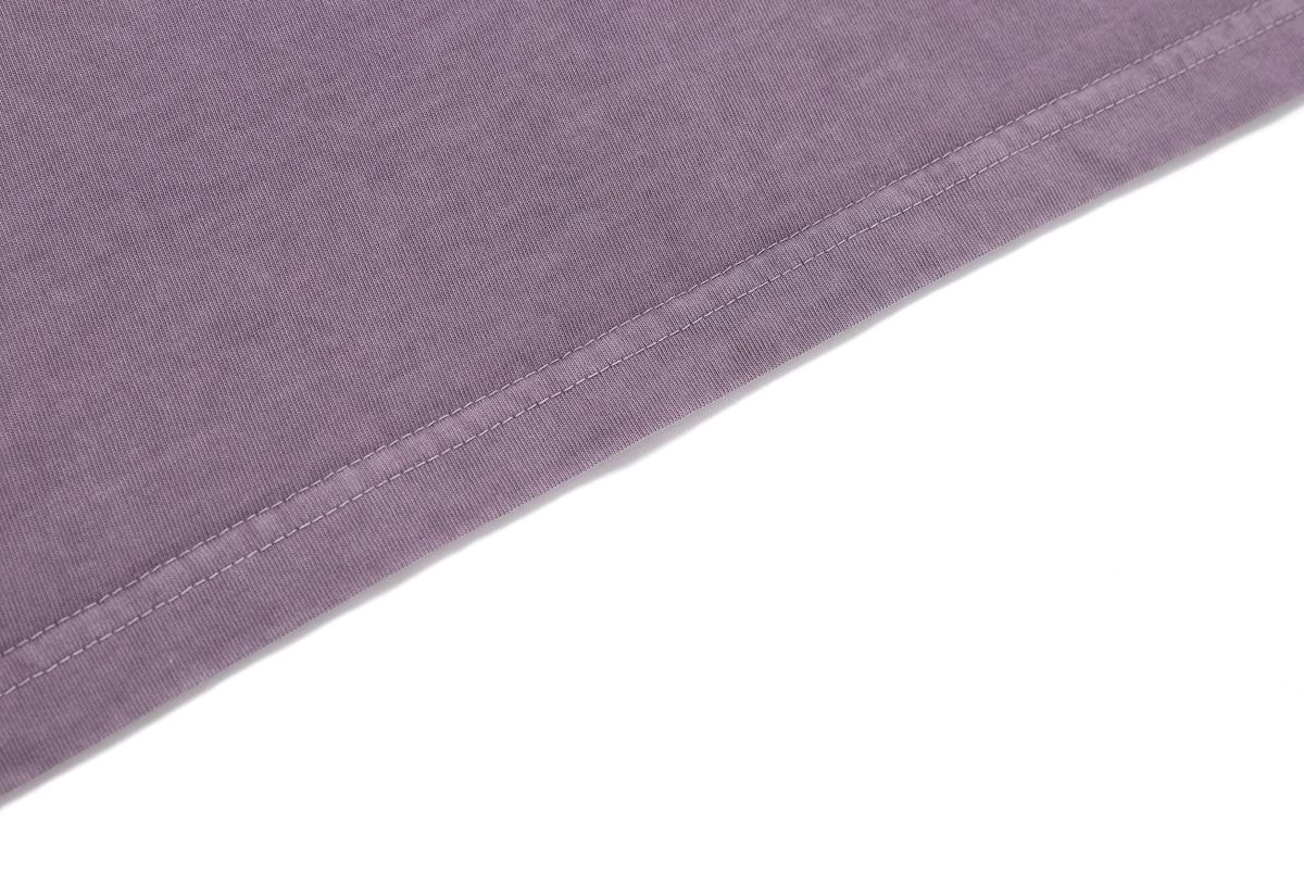 바쥬비쥬(BAJOO BIJOO) LOGO PIGMENT T-SHIRT [PURPLE]