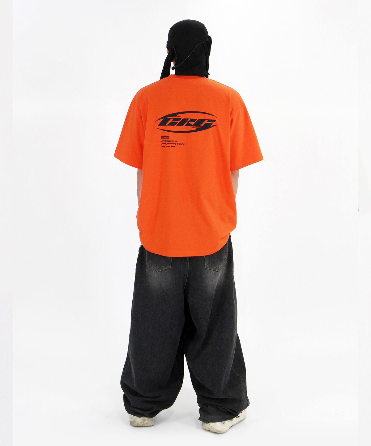 크리건(CRIGUN) CRG Racing 세미 오버핏 반팔티 ORANGE