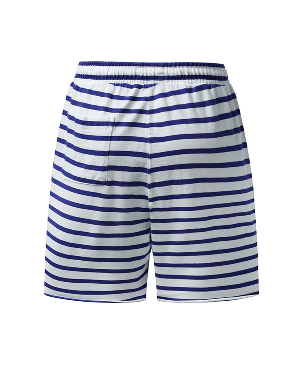 에르에르(ERER) Men Striped shorts Blue