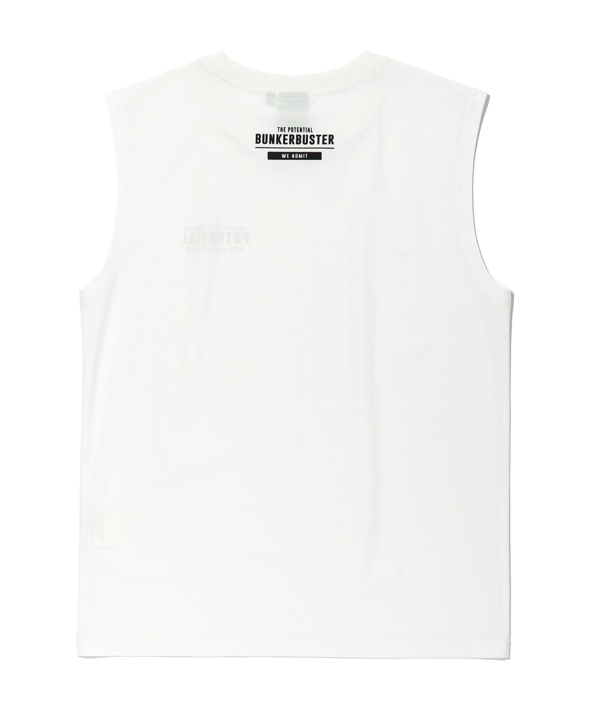 벙커버스터(BUNKERBUSTER) 포텐셜 슬리브리스 티셔츠 OFF WHITE (MP2TU239-001)