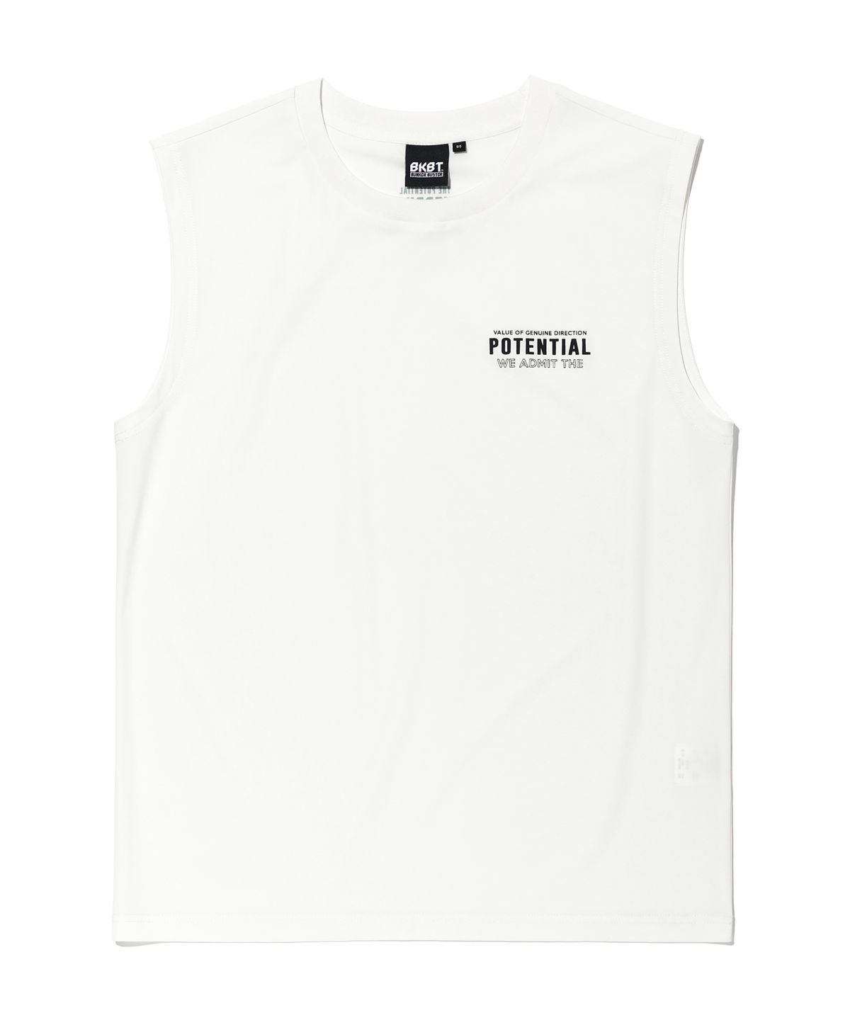 벙커버스터(BUNKERBUSTER) 포텐셜 슬리브리스 티셔츠 OFF WHITE (MP2TU239-001)
