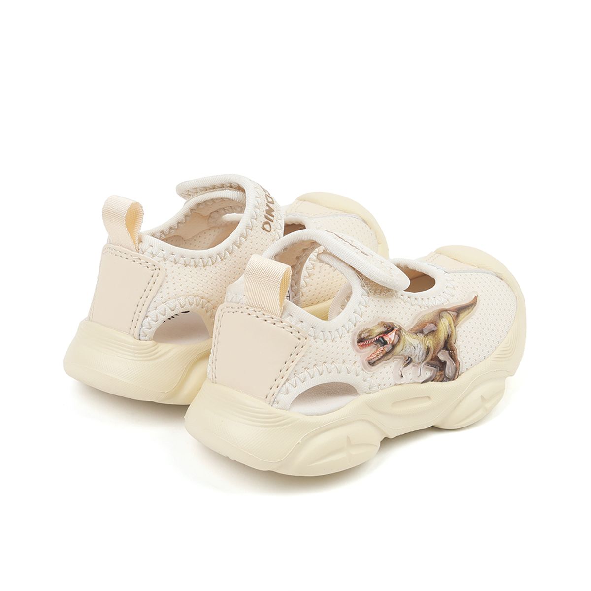 다이노솔즈(DINOSOLES) 티렉스 플로트 샌들 베이지