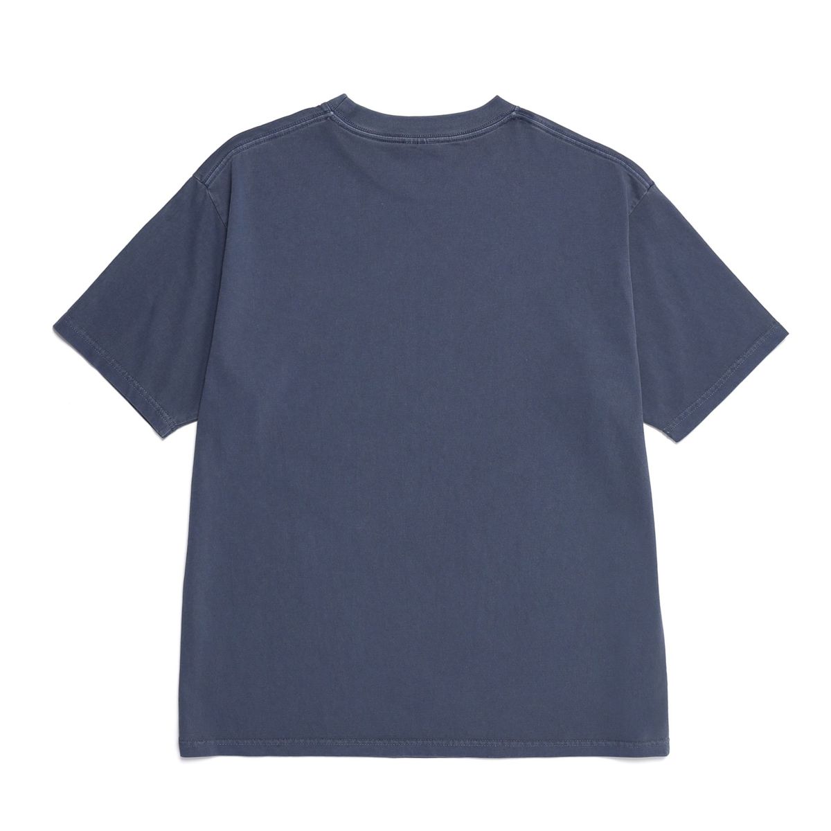 바쥬비쥬(BAJOO BIJOO) LOGO PIGMENT T-SHIRT [BLUE]