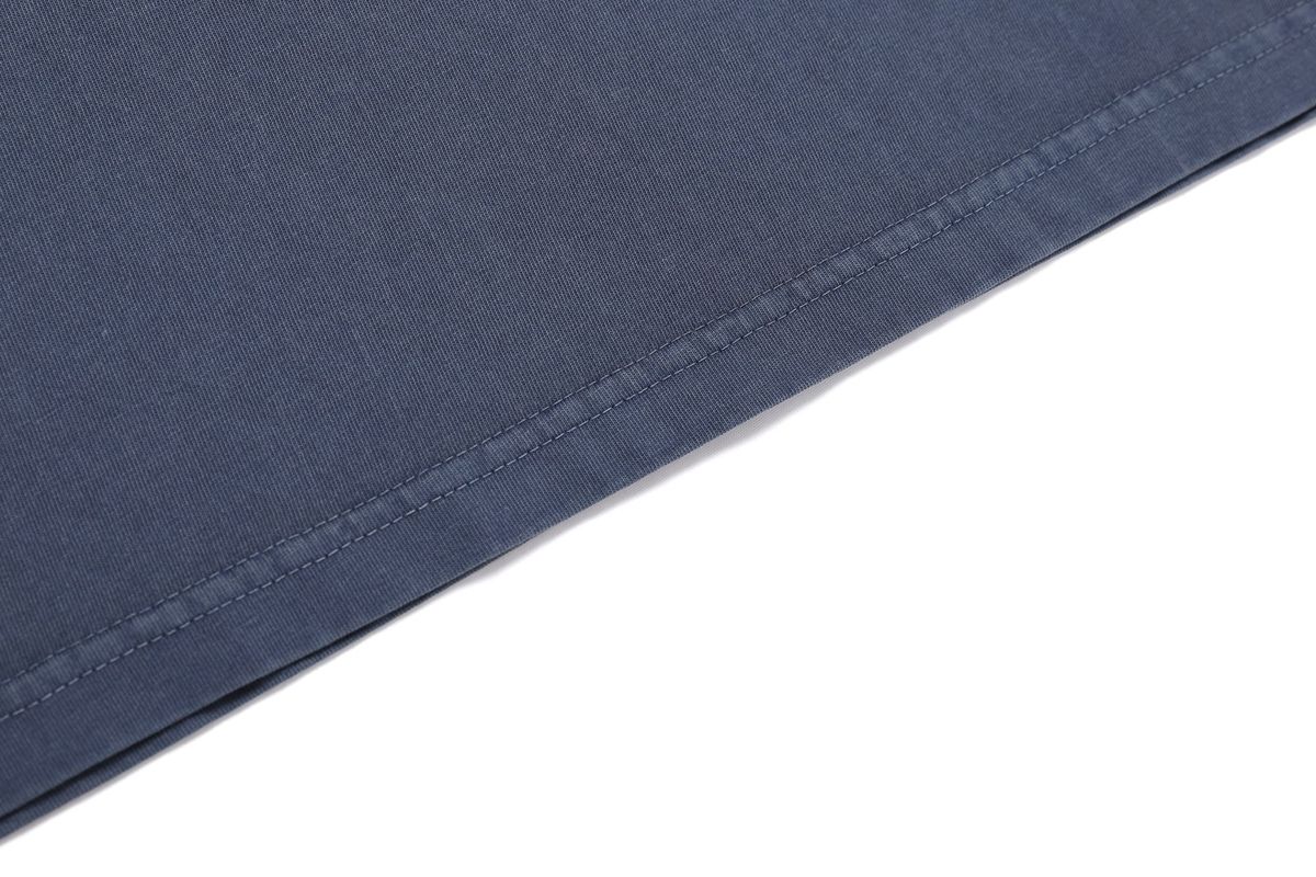 바쥬비쥬(BAJOO BIJOO) LOGO PIGMENT T-SHIRT [BLUE]