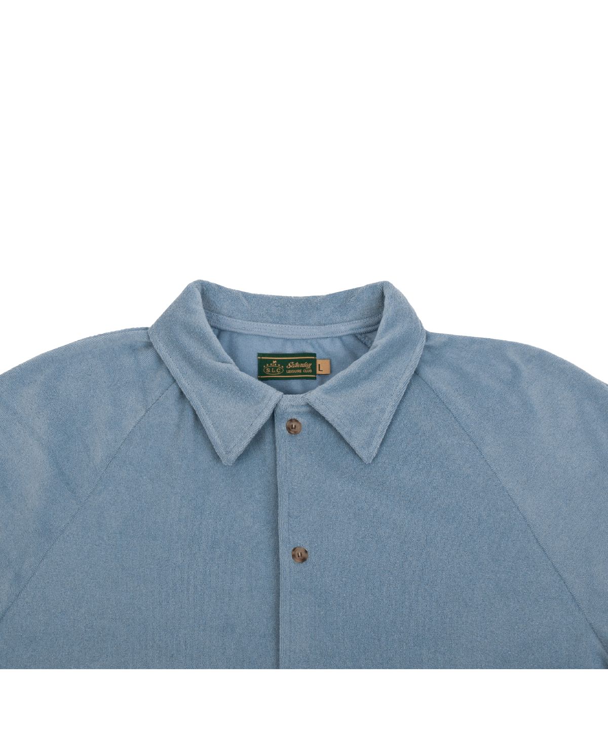 세러데이 레저 클럽(SATURDAY LEISURE CLUB) Leisure Raglan Terry Shirt (Unisex) - Sky Blue