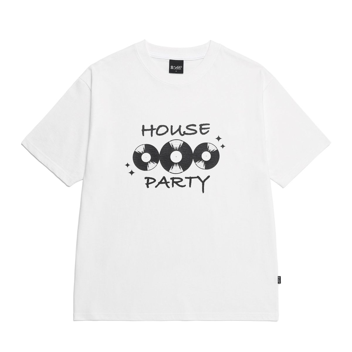 바쥬비쥬(BAJOO BIJOO) HOUSE PARTY T-SHIRT [WHITE]