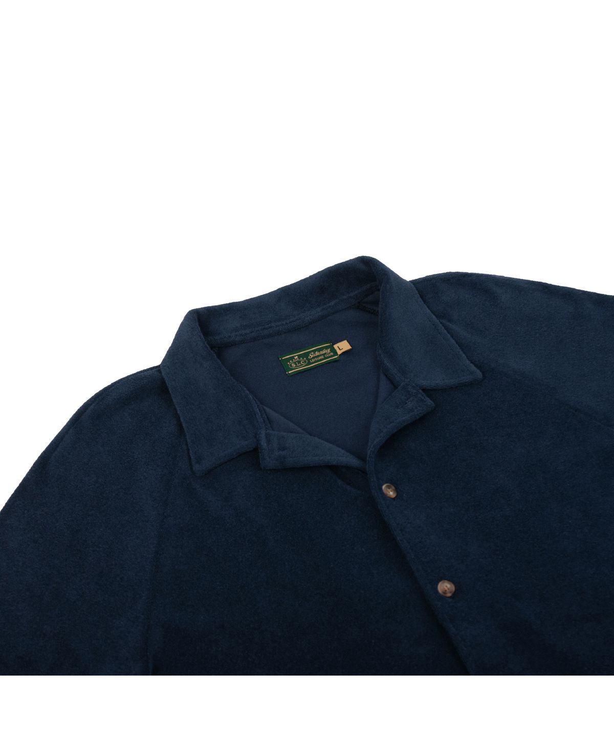 세러데이 레저 클럽(SATURDAY LEISURE CLUB) Leisure Raglan Terry Shirt (Unisex) - Dark Navy