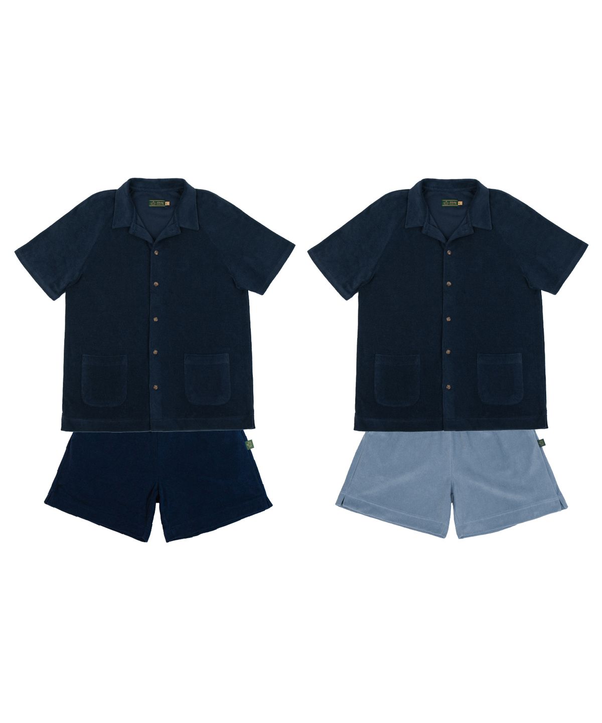 세러데이 레저 클럽(SATURDAY LEISURE CLUB) Leisure Raglan Terry Shirt (Unisex) - Dark Navy