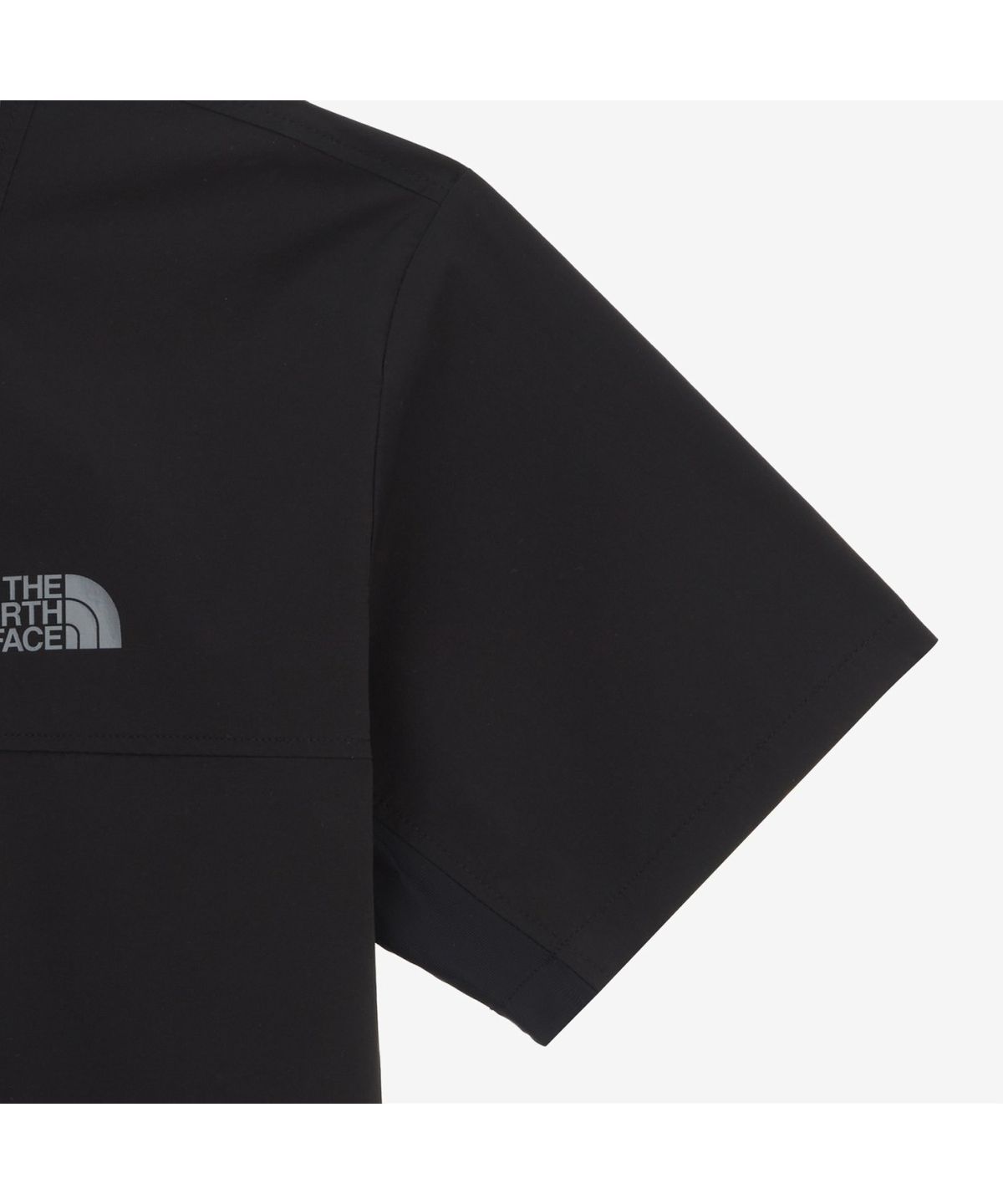 노스페이스(THE NORTH FACE) NT7KR01A 아이스데이 반팔 아노락 BLACK