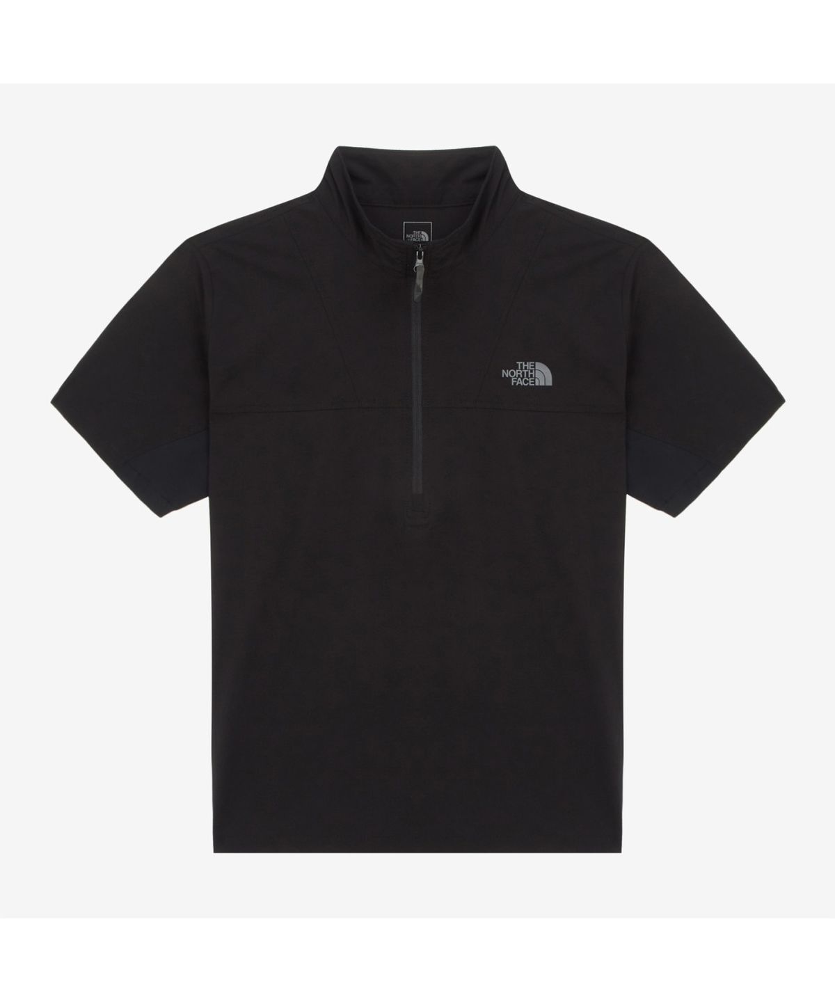 노스페이스(THE NORTH FACE) NT7KR01A 아이스데이 반팔 아노락 BLACK