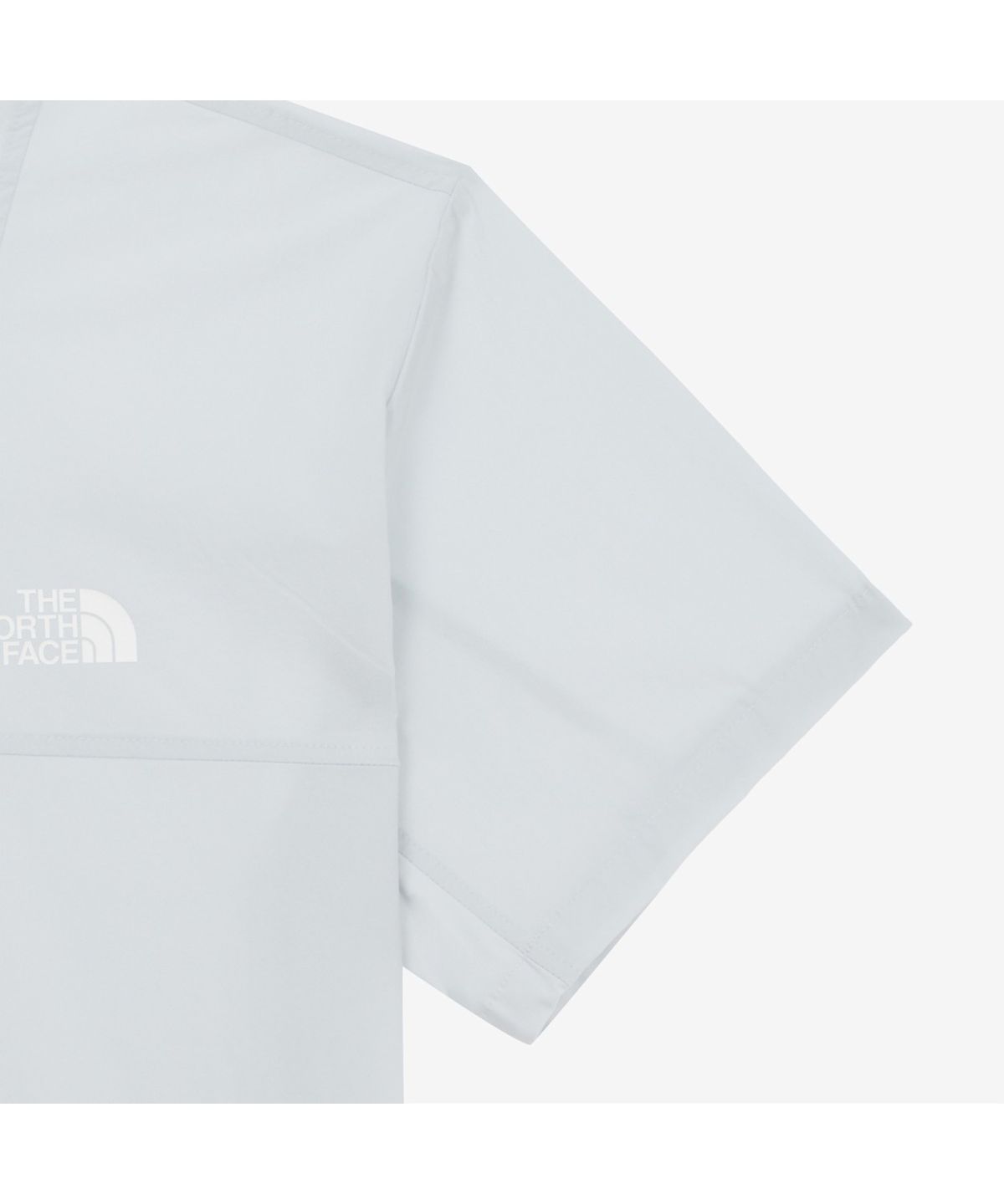 노스페이스(THE NORTH FACE) NT7KR01B 아이스데이 반팔 아노락 LIGHT_BLUE