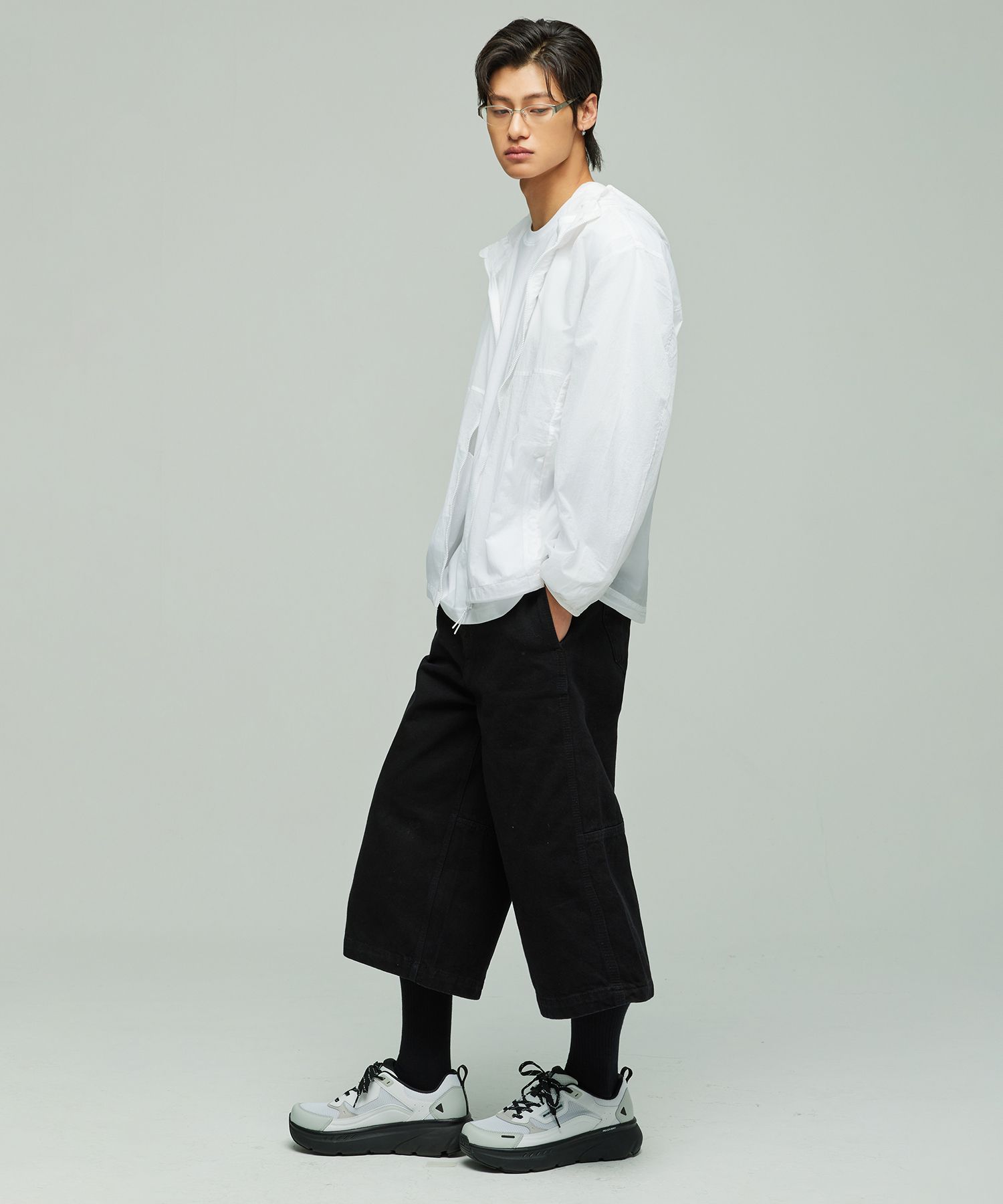 MUSINSA | AKIII CLASSIC Bumper Trainer White Stone Black