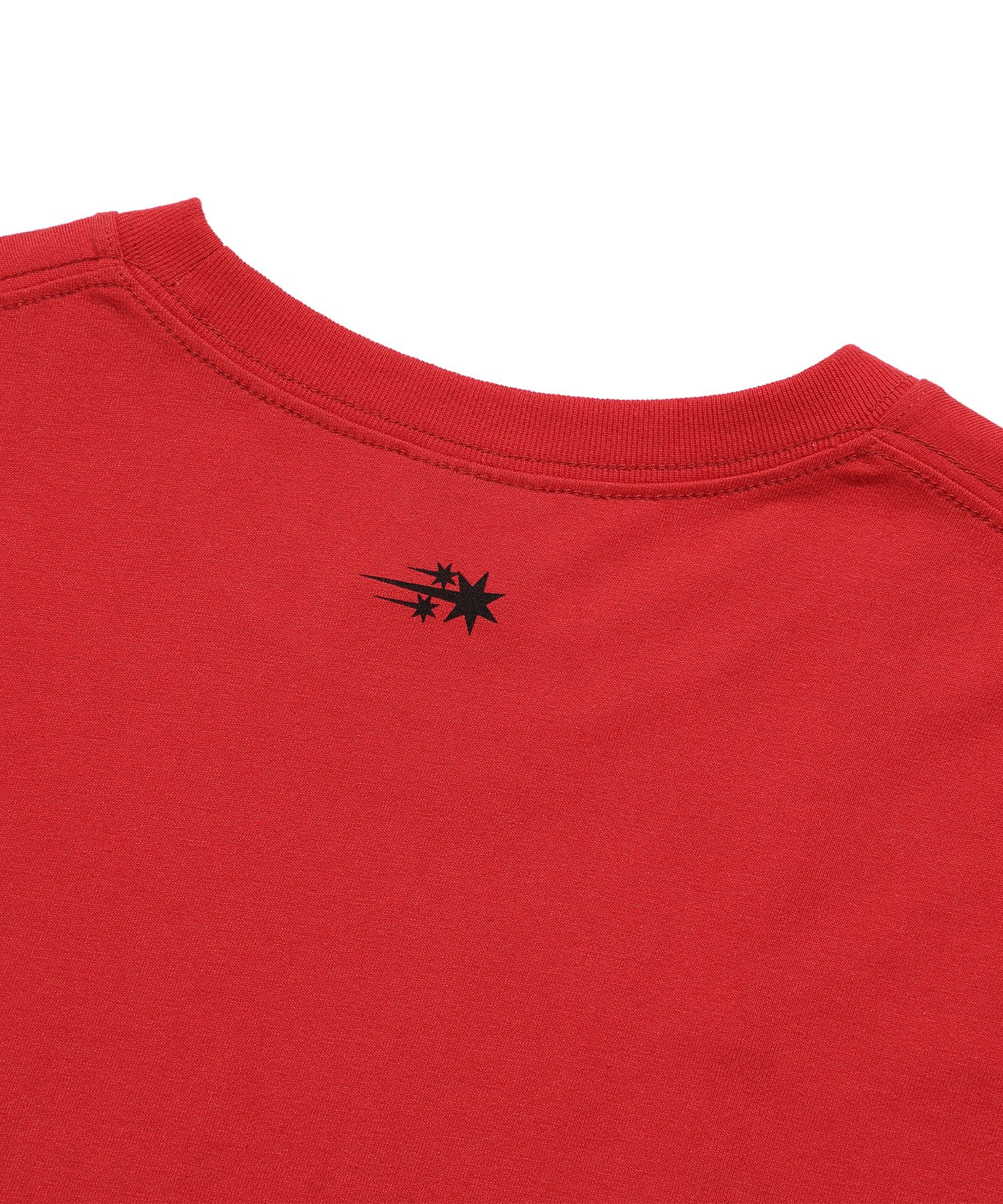 Tシャツ・カットソー [NICEGHOSTCLUB]BABY ANGEL SILHOUETTE TEE_RED(NG2FMUT517A) MUSINSA | NICE GHOST CLUB BABY ANGEL SILHOUETTE TEE_RED