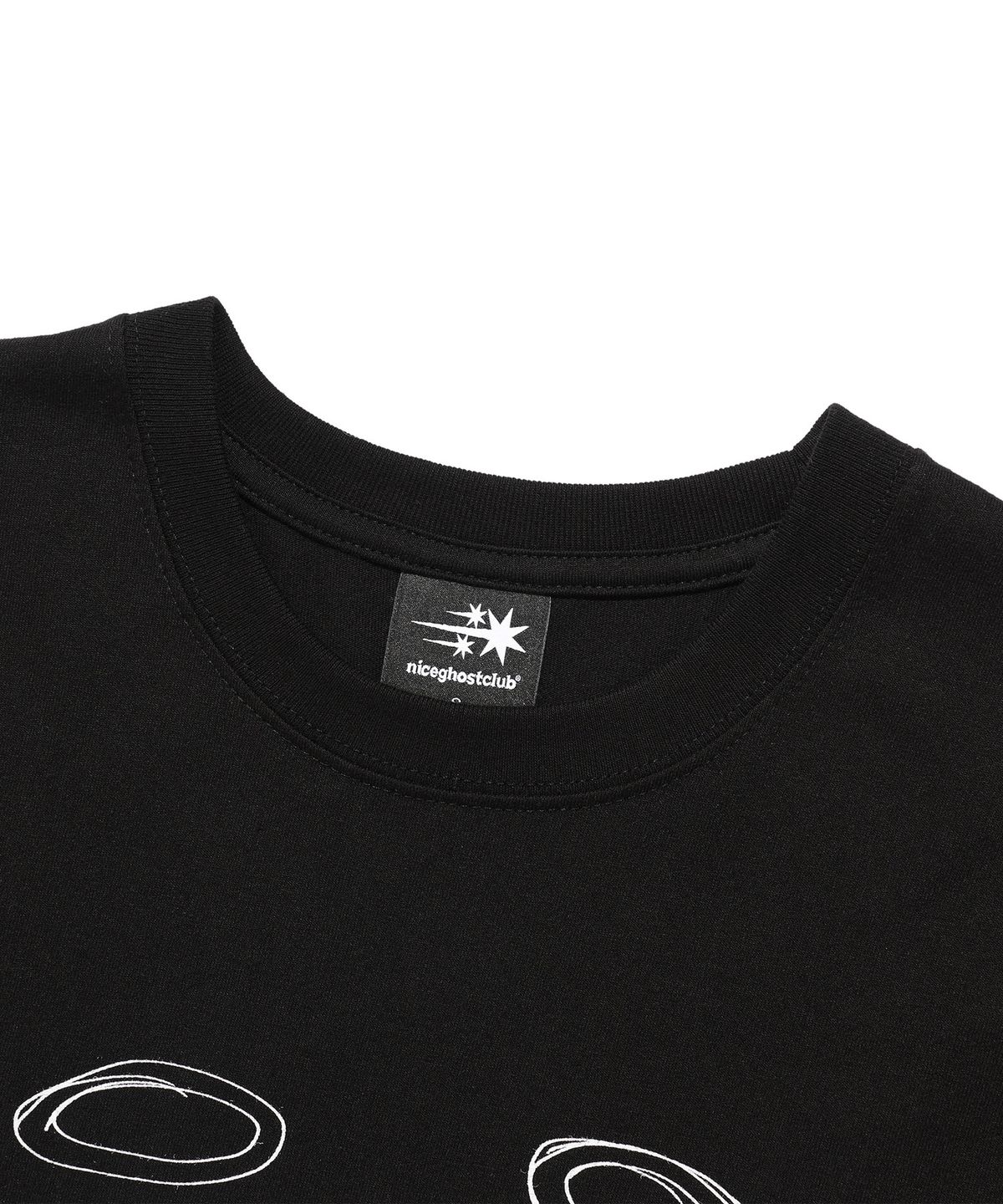 나이스고스트클럽(NICEGHOSTCLUB) COTTON DOLL ANGEL TEE_BLACK(NG2FMUT518A)