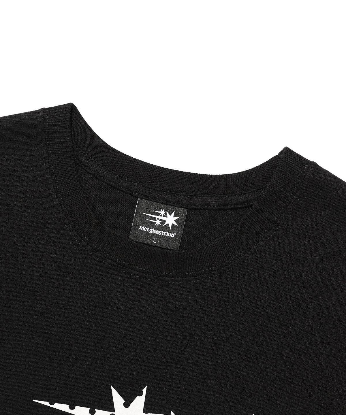 나이스고스트클럽(NICEGHOSTCLUB) DOT SYMBOL TEE_BLACK(NG2FMUT516A)
