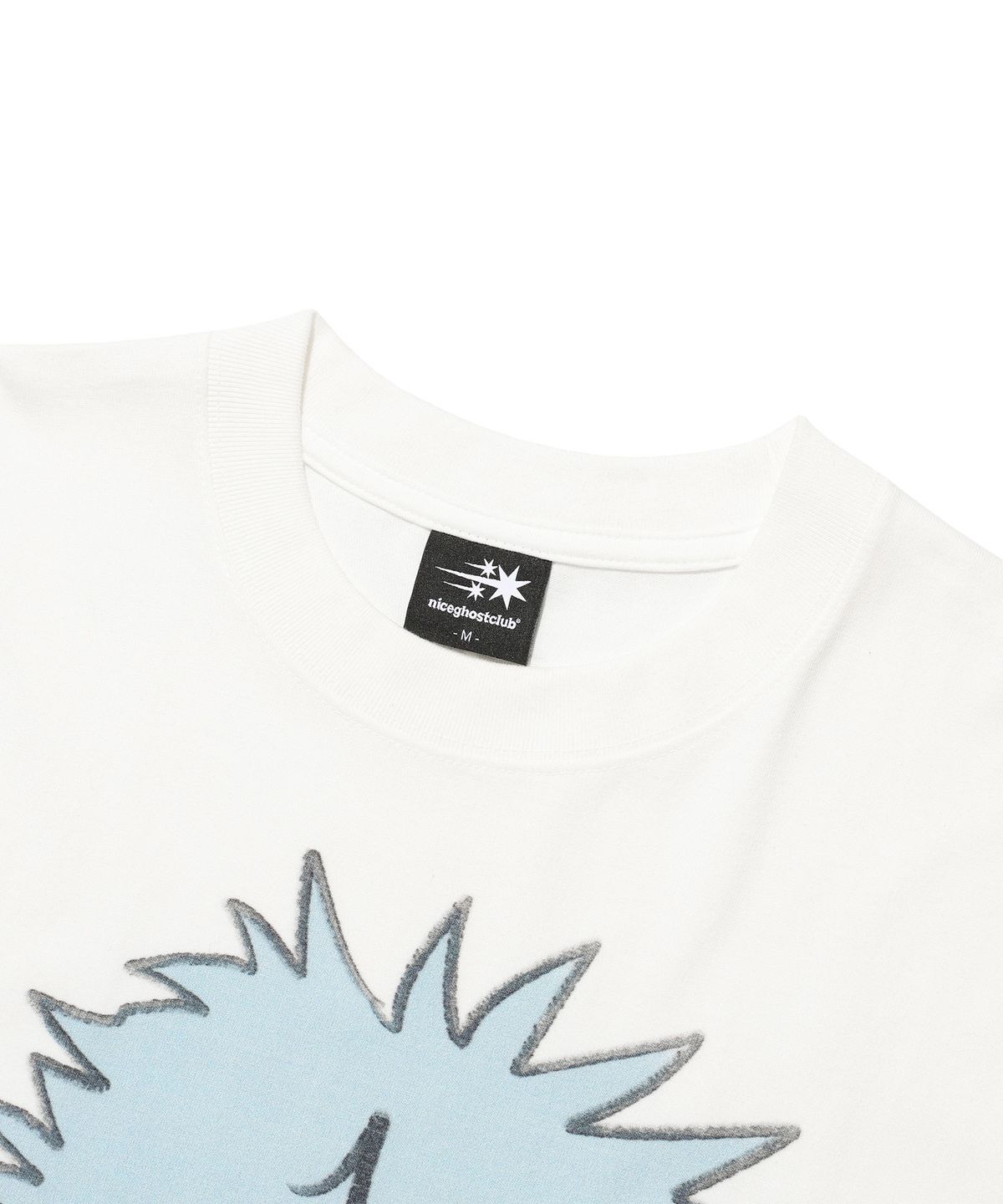나이스고스트클럽(NICEGHOSTCLUB) FIST BOY BIG BIG TEE_WHITE(NG2FMUT540A)
